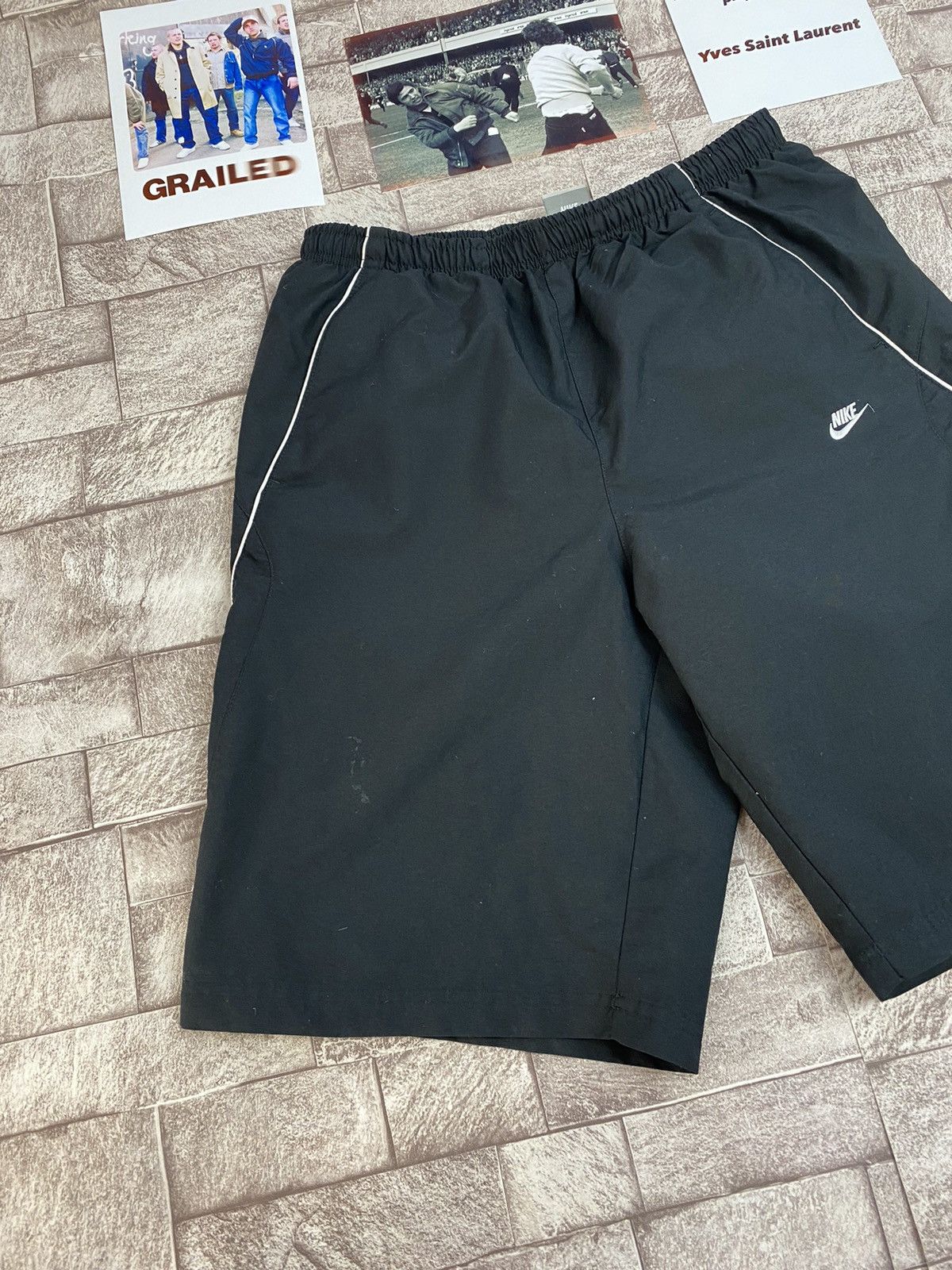 Nike × Vintage Vintage Nylon Nike Shorts Y2k style M Size US 32 / EU 48 - 7 Thumbnail