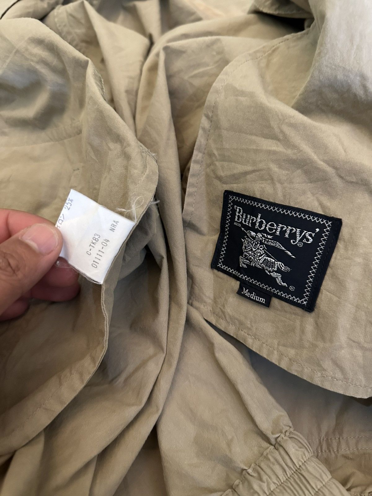 Burberry Vintage burberrys made in japan Size US M / EU 48-50 / 2 - 5 Thumbnail