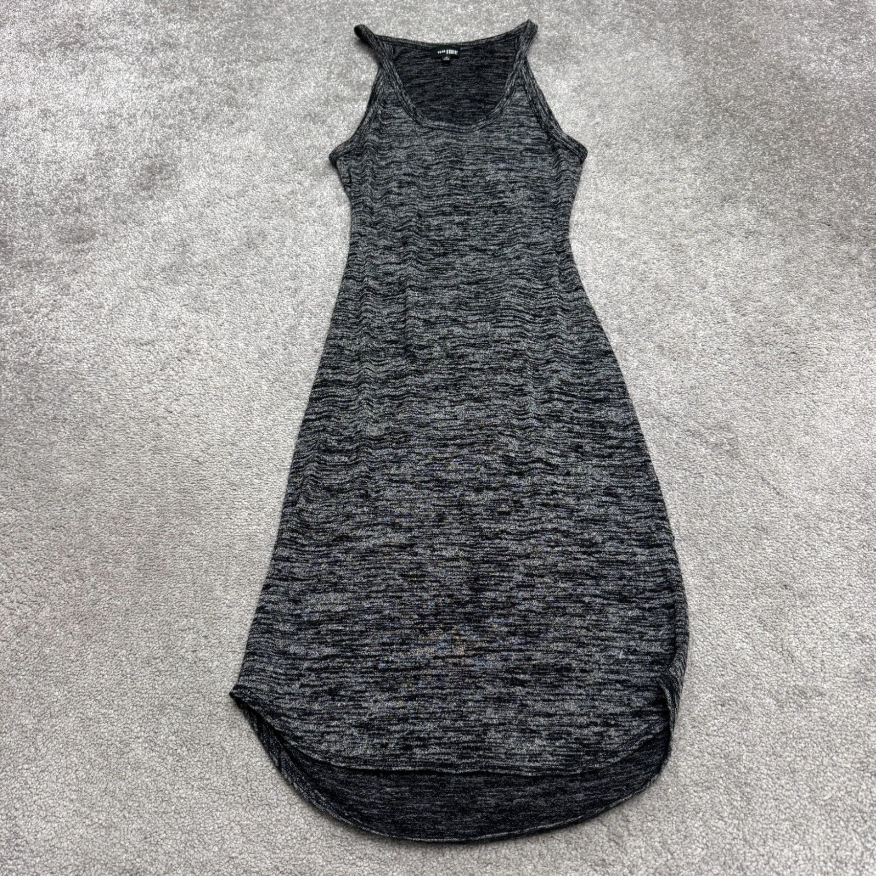 Aritzia Aritzia Wilfred Free Yasmin Cutout Knit Midi Dress Womens Medium Heather Halter Dress Size M / US 6-8 / IT 42-44 - 2 Thumbnail