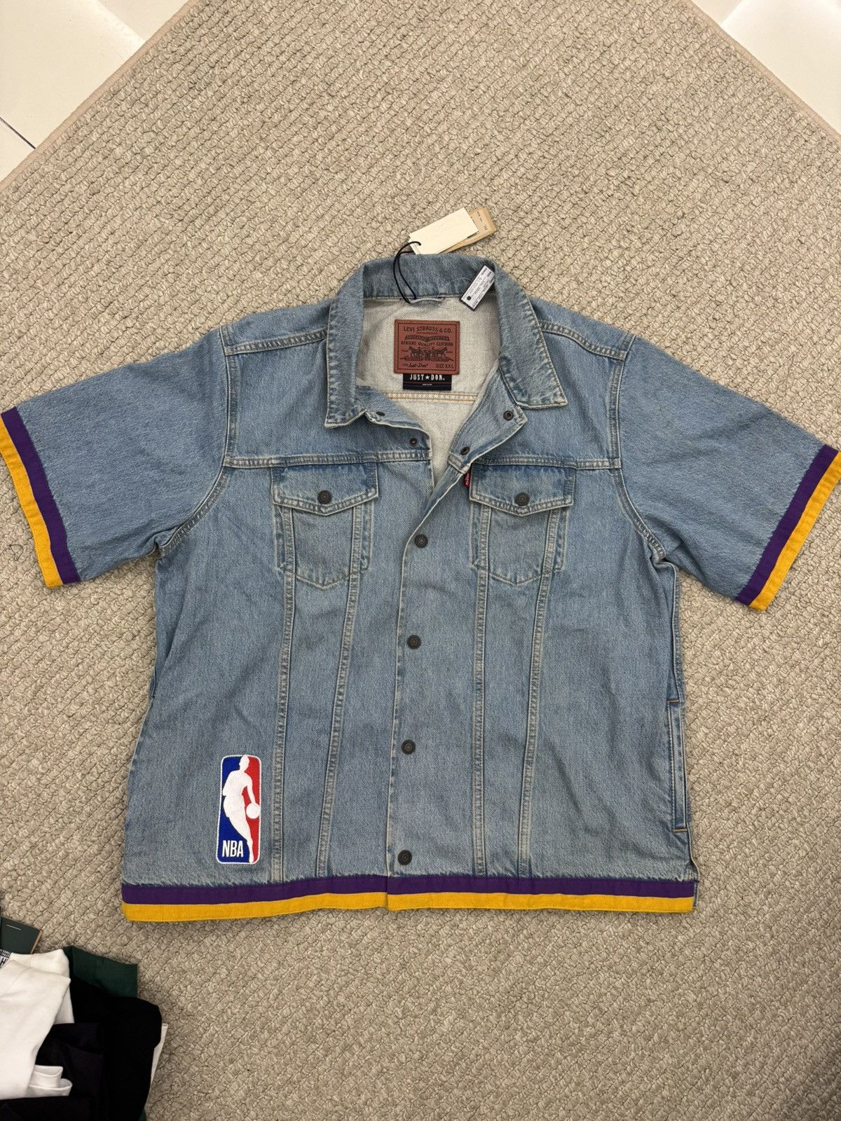 Just Don × Levi's Just Don Levi's Denim Jacket Size US XXL / EU 58 / 5 - 1 Thumbnail