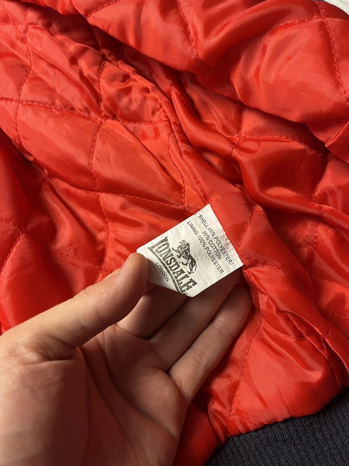 Lonsdale VINTAGE Rare Lonsdale London Streetwear Bomber Jacket MA1 Size US M / EU 48-50 / 2 - 15 Thumbnail
