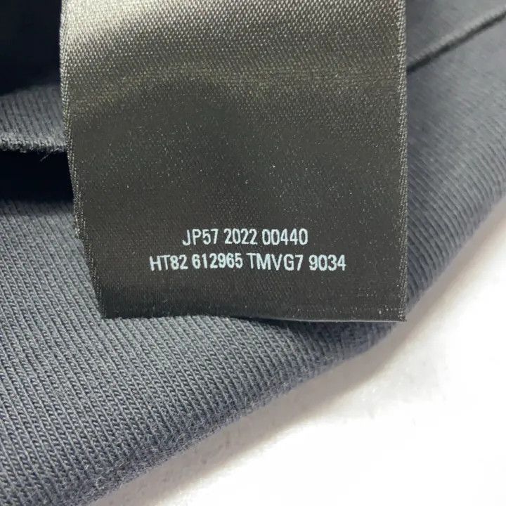 Balenciaga Balenciaga Embroidered Logo Black T-Shirt 0079-2507 Size S / US 4 / IT 40 - 6 Thumbnail