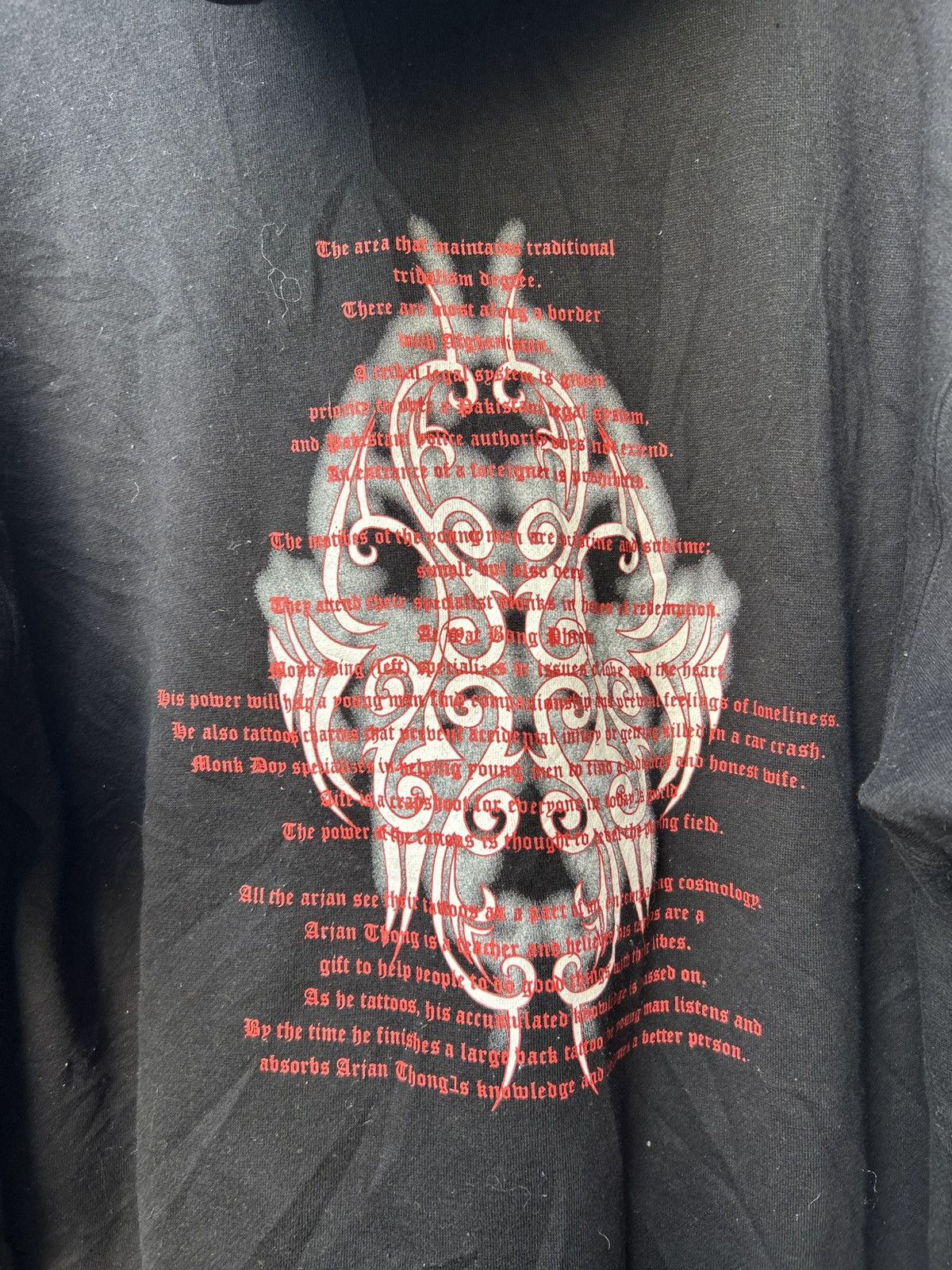 If Six Was Nine × Japanese Brand × Le Grande Bleu (L.G.B.) 💸BINDINGOFFER💸Tribal Zip Hoodie Poem Ifsixwasnine LGB Style Size US XL / EU 56 / 4 - 3 Thumbnail