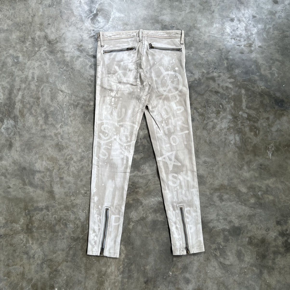 Share Spirit Homme Share Spirit Skinny Zipper Leg Pants Size US 28 / EU 44 - 2 Thumbnail