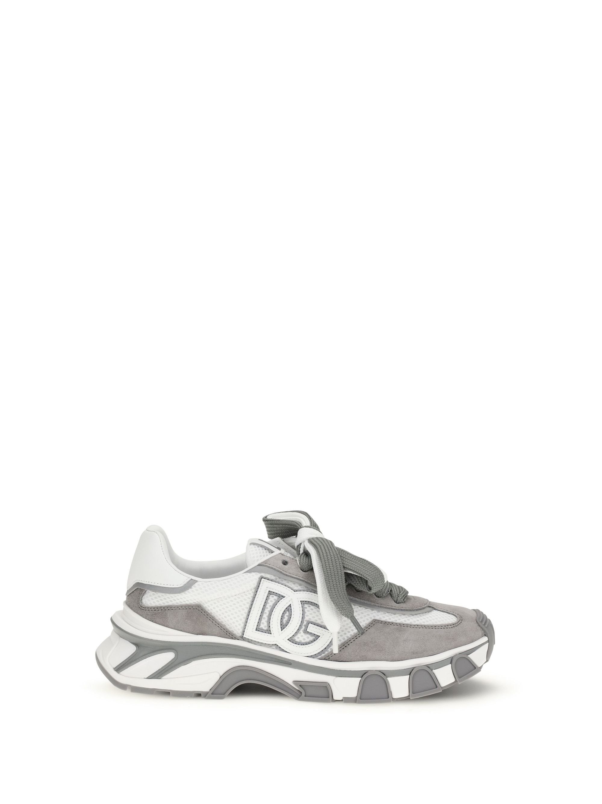 Dolce & Gabbana Leather and mesh Sneakers Size US 11.5 / EU 44-45 - 1 Thumbnail