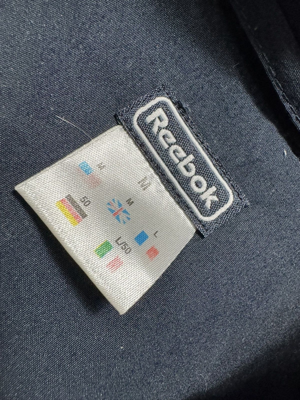 Reebok Reebok Vintage Navy Nylon Track Suit Jacket & Pants Size M Size US M / EU 48-50 / 2 - 8 Thumbnail