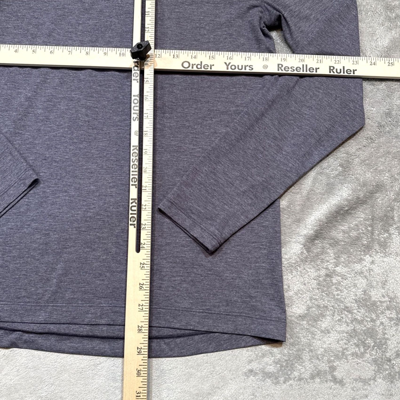 Lululemon Lululemon Polo Shirt Mens Medium Blue Long Sleeve Stretch Moisture Wicking Size US M / EU 48-50 / 2 - 4 Thumbnail