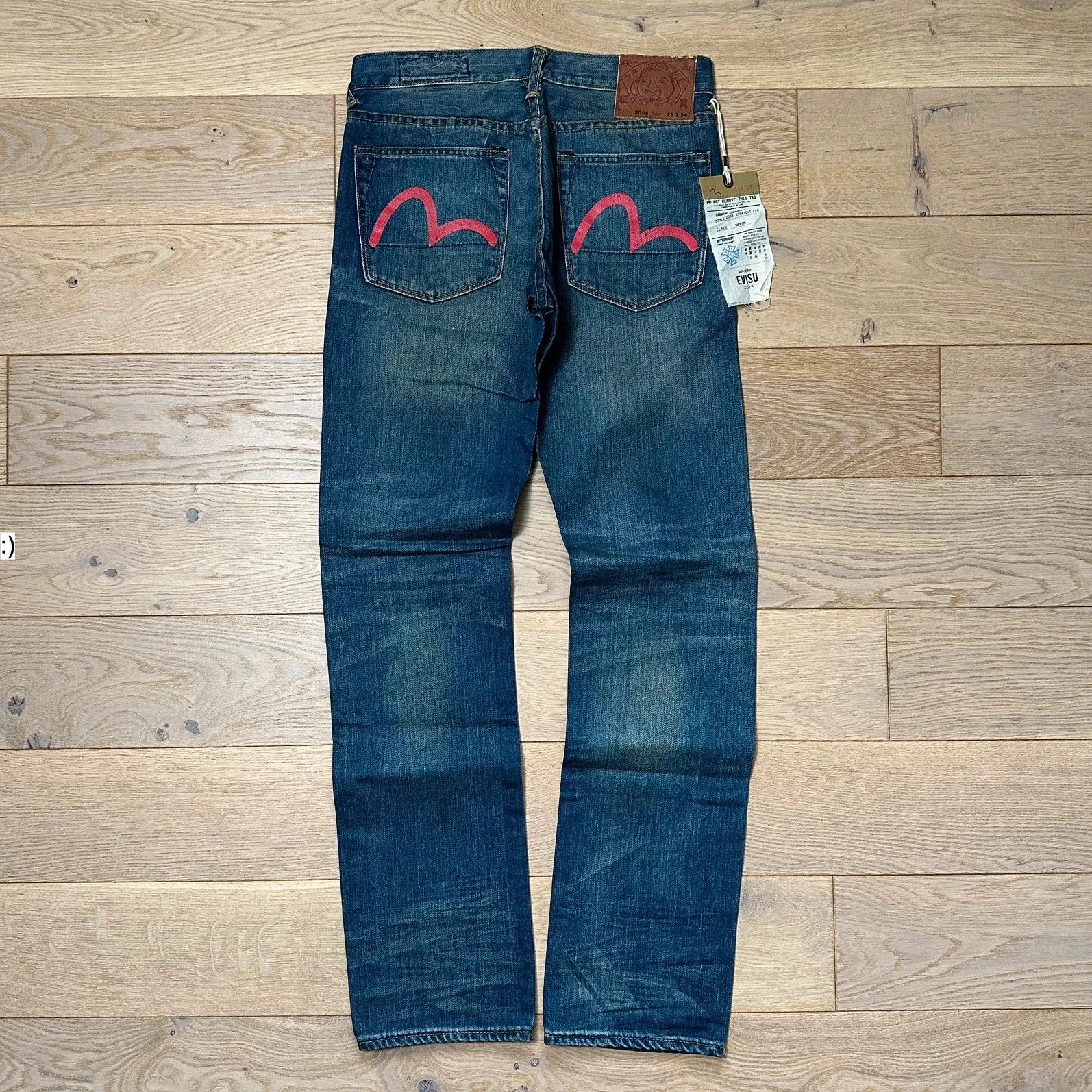 Evisu Jeans Evisu Daicock New Lot 2008 Red Size US 28 / EU 44 - 1 Thumbnail