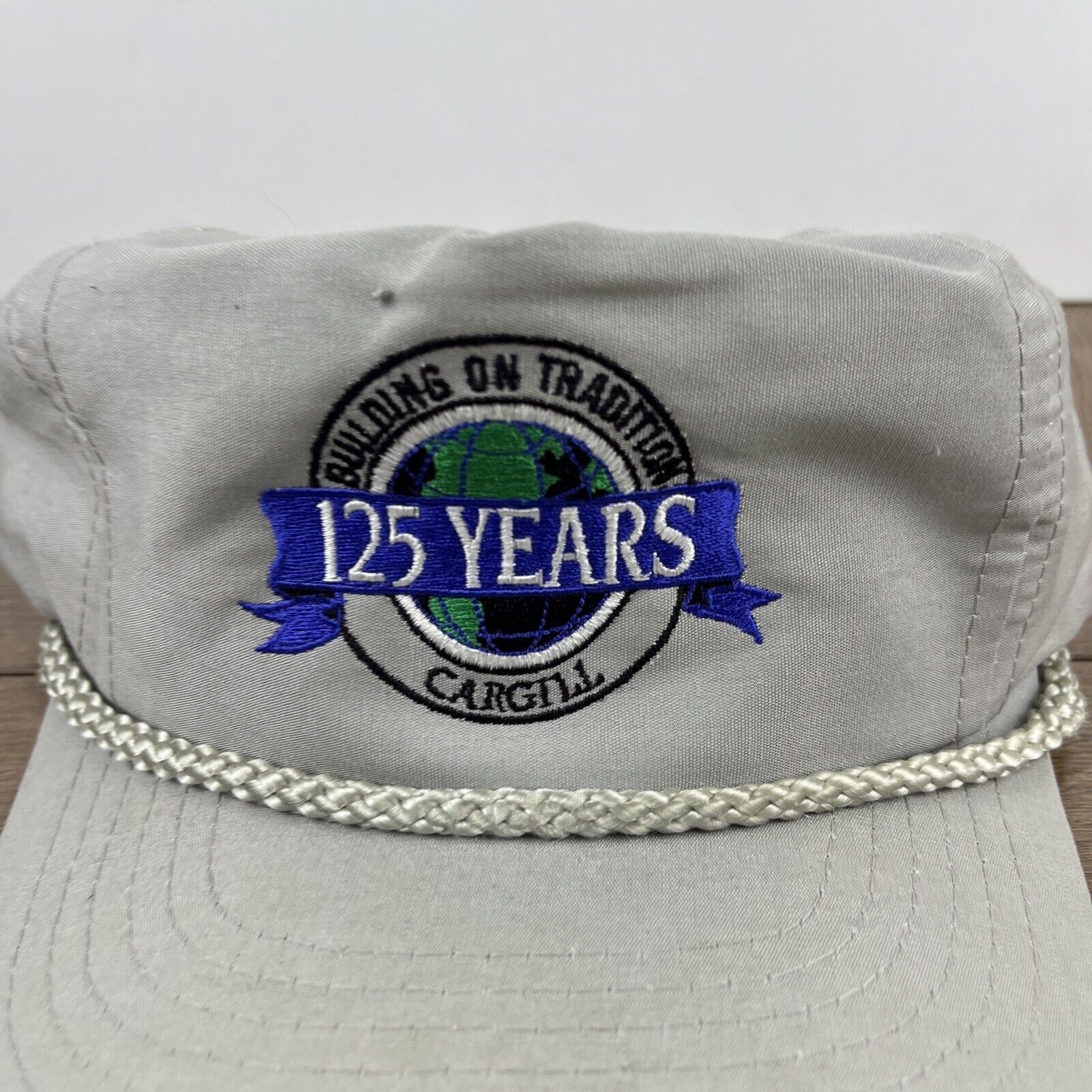 Other Cargill Hat 125 Years Cargill Gray Snapback Hat Adjustable A Size ONE SIZE - 7 Thumbnail
