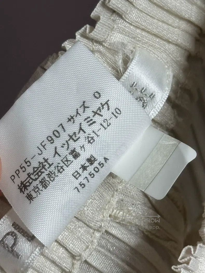 Issey Miyake Issey Miyake size:0 Basic Pleated Straight Trousers Size 23" - 4 Thumbnail