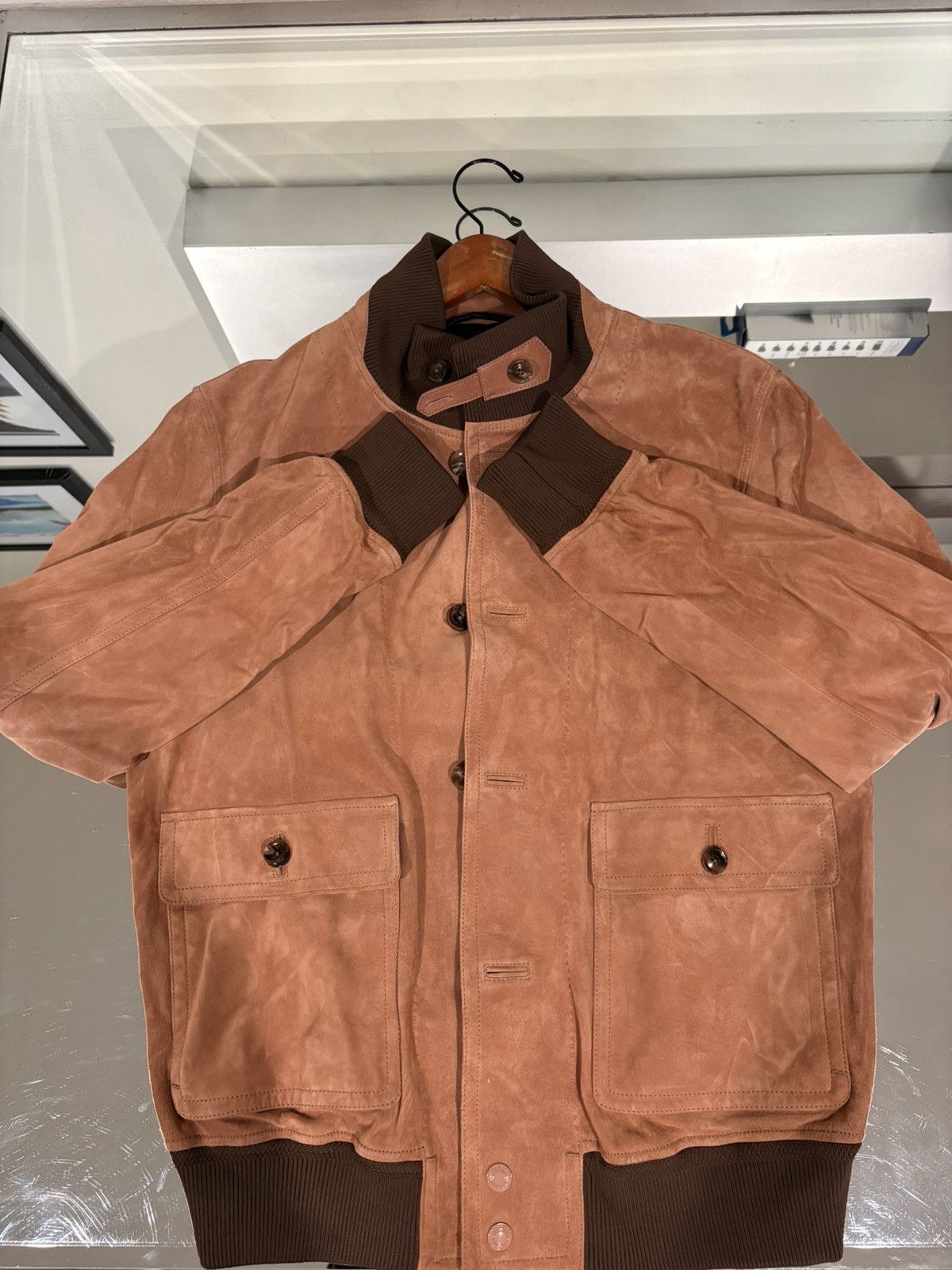Tom Ford VNDS Tom Ford Suede Jacket Size US M / EU 48-50 / 2 - 1 Thumbnail