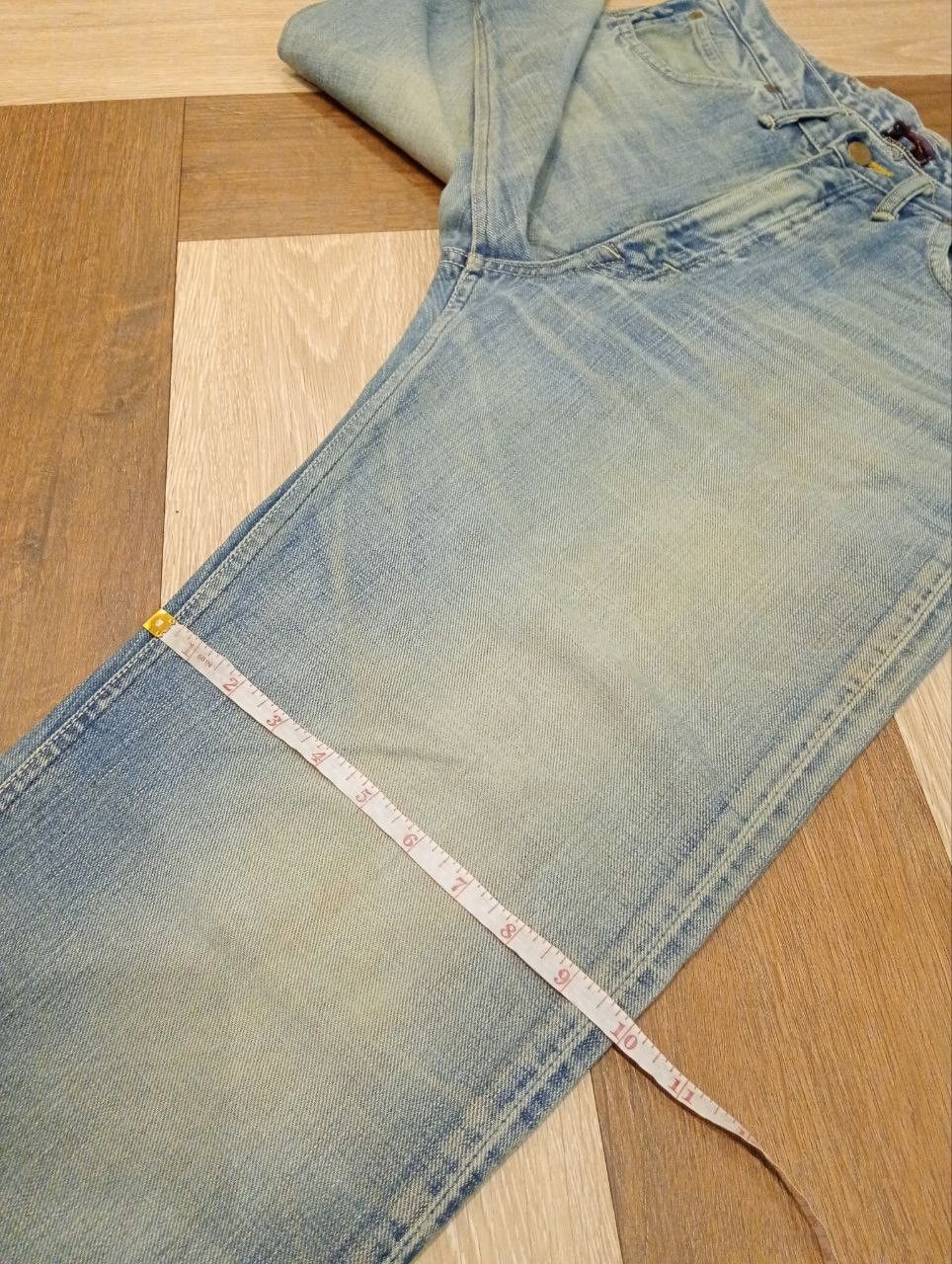 Lee RARE VINTAGE LEE RIDER ZIPPER GRIPPER SELVEDGE JEANS Size US 33 - 21 Thumbnail