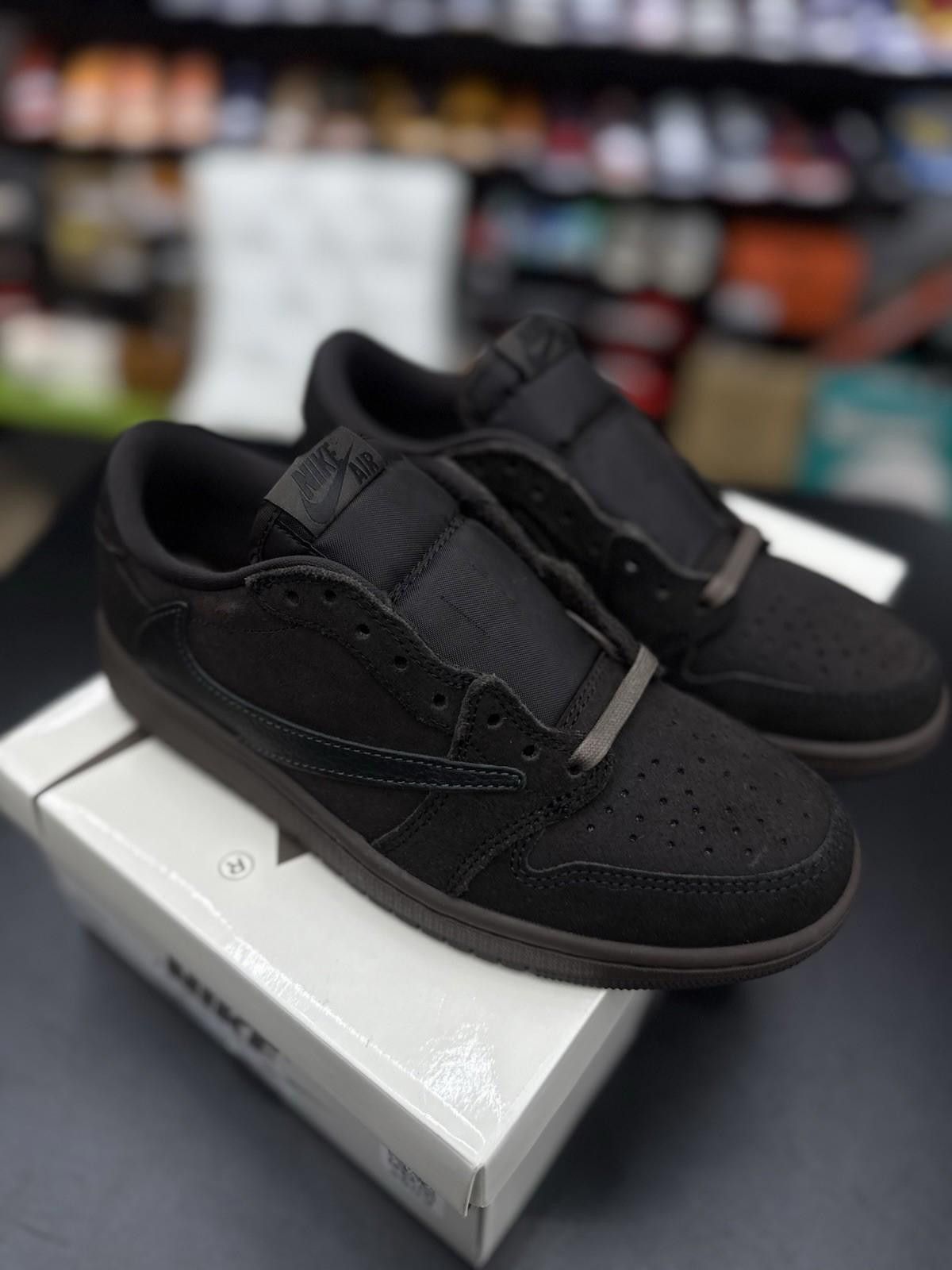 Jordan Brand Men’s Size 6.5 Jordan 1 Retro Low Travis Scott Velvet Brown Size US 6.5 / EU 39-40 - 4 Thumbnail