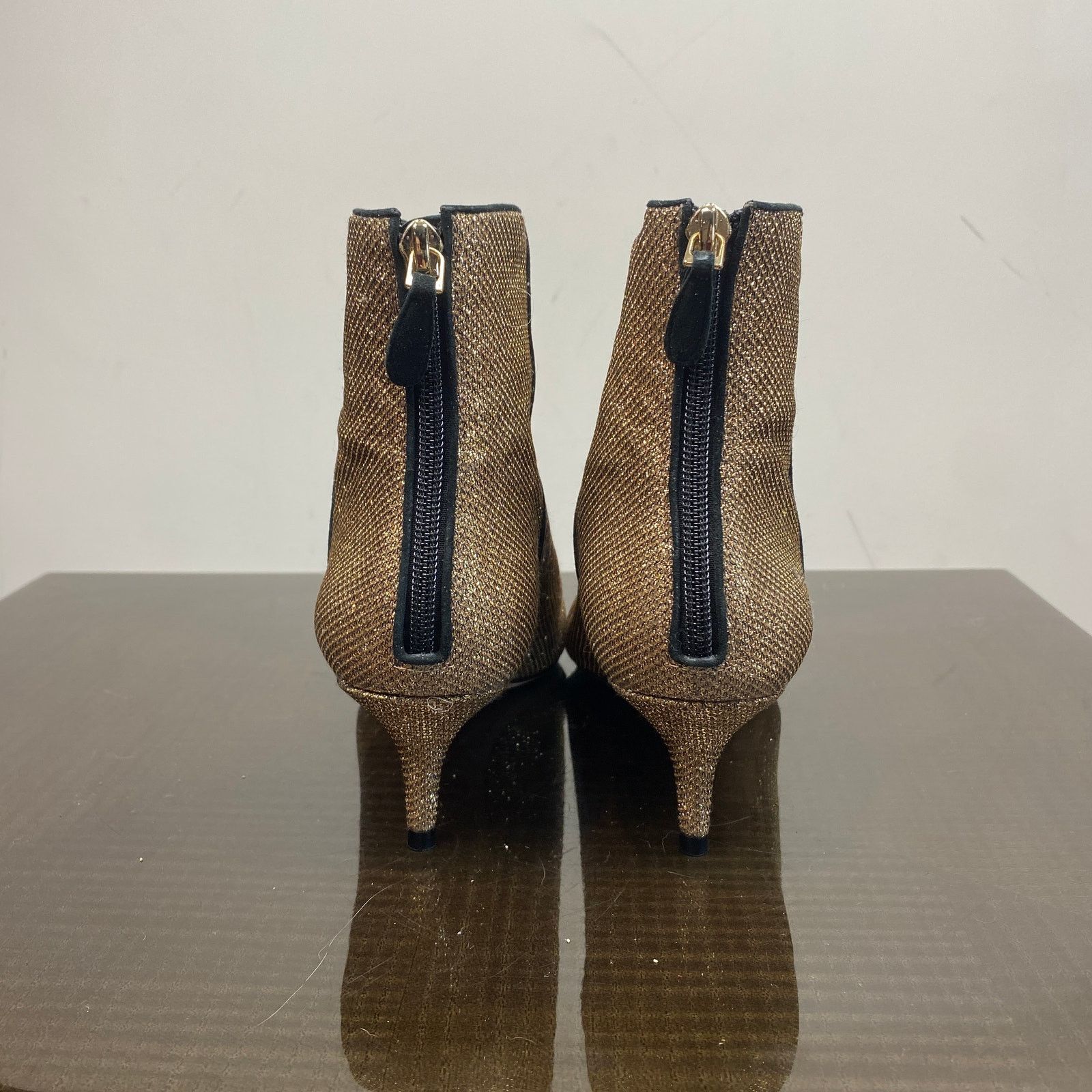 Alexandre Birman Alexandre Birman Kittie Glitter Kitten Heel Ankle Booties 39 Size US 9 / IT 39 - 4 Thumbnail