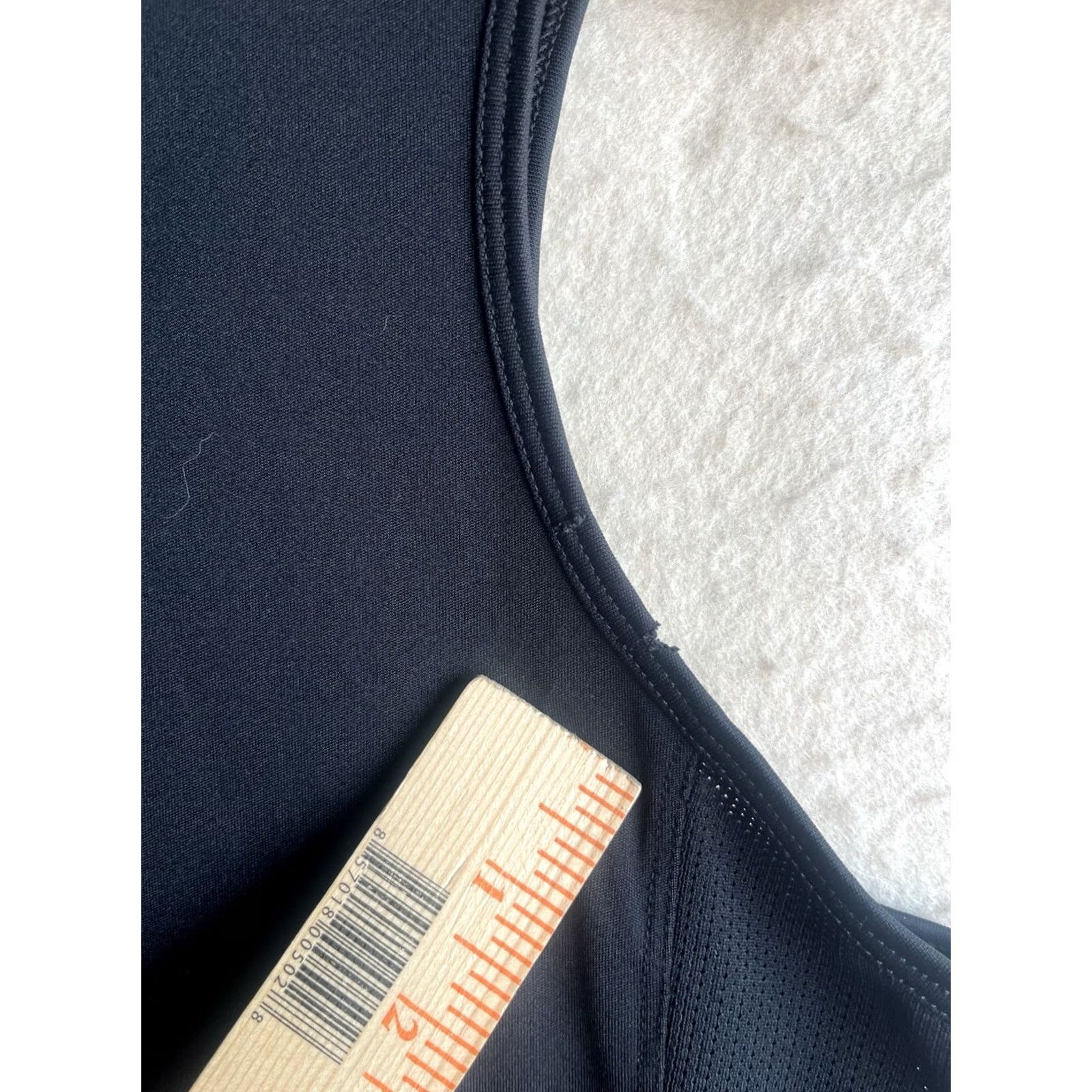Champion Champion Tank Top Woman Black XL Crew Neck Athletic Lightweight Sleeveless Shirt Shirt Logo Casual Travel Modern Basic Cotton Blend Sports Women Mens? Size XL / US 12-14 / IT 48-50 - 5 Thumbnail