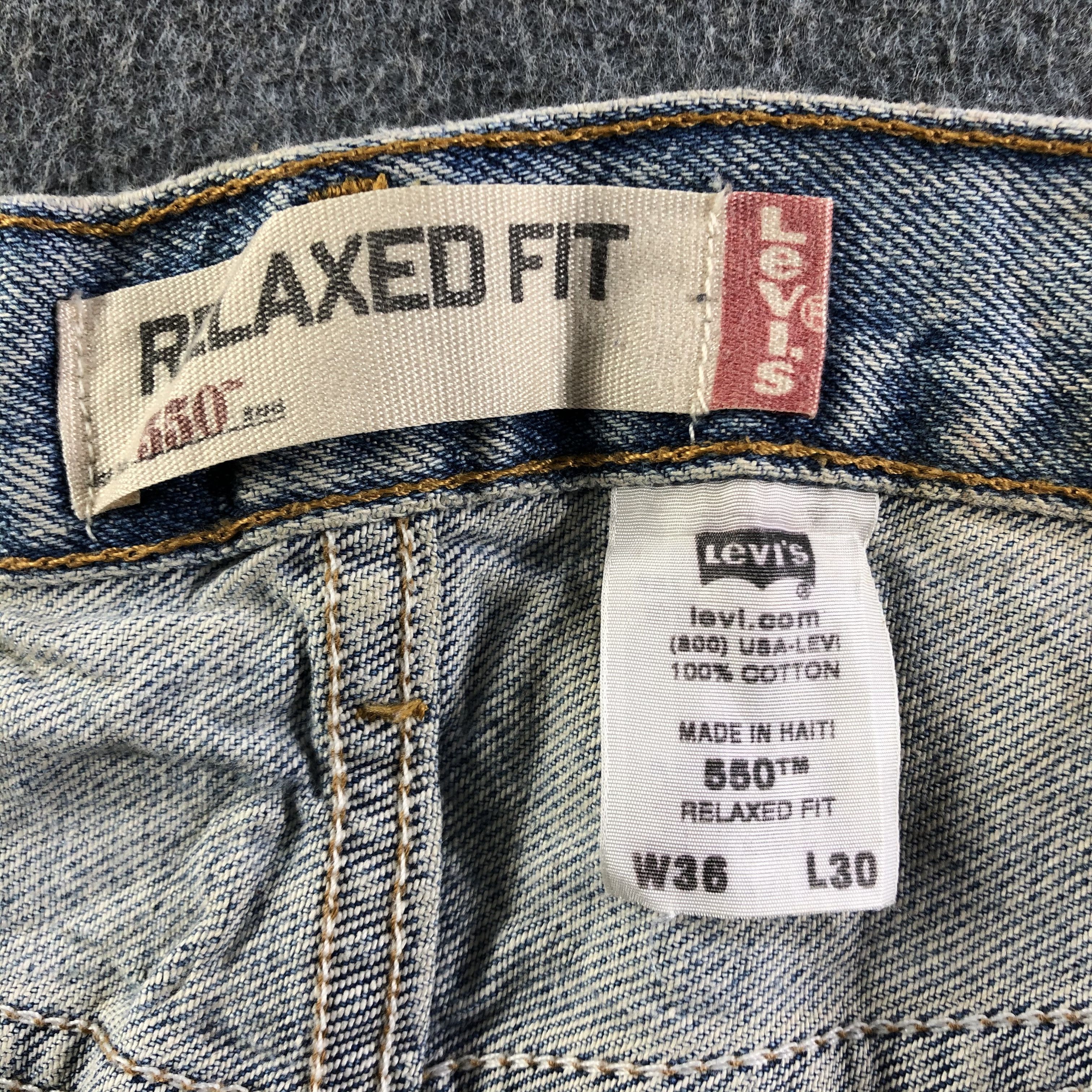 Levi's Vintage Levis 550 Jeans-J3286 Size US 36 / EU 52 - 11 Thumbnail