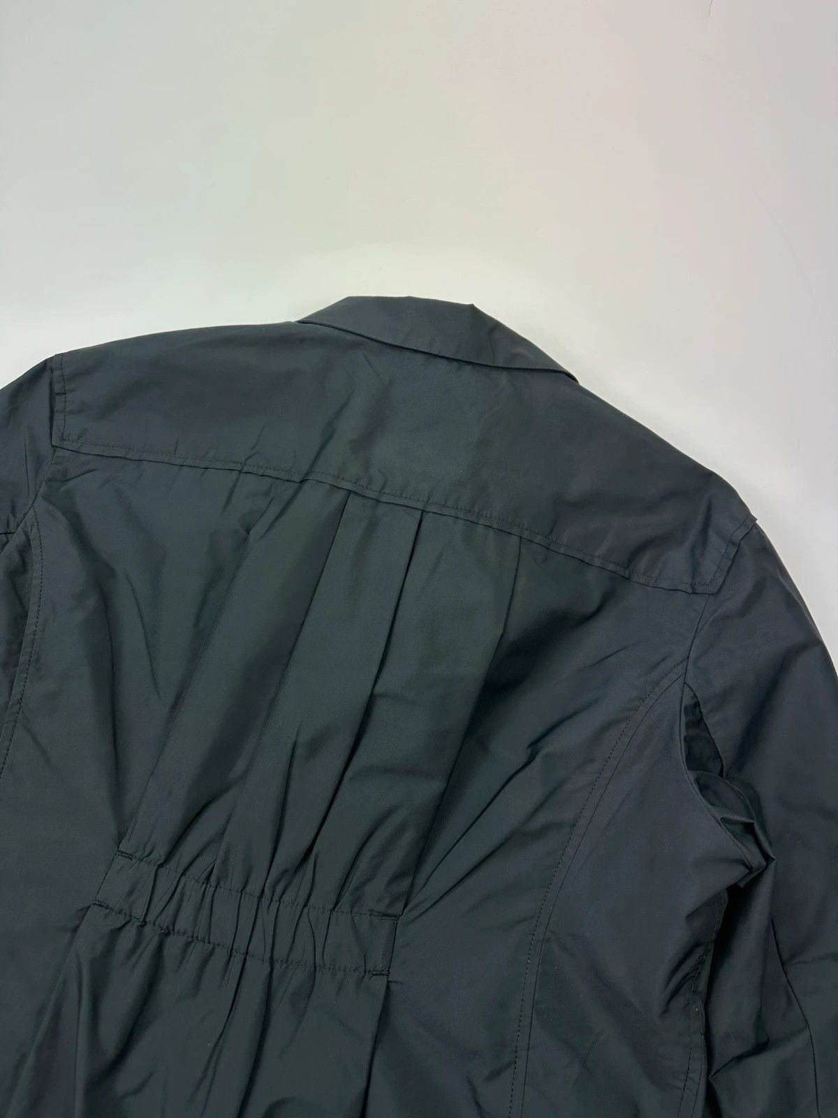 Prada Prada Sport SS2007 Black Cropped Nylon Blazer Jacket Size M / US 6-8 / IT 42-44 - 7 Thumbnail