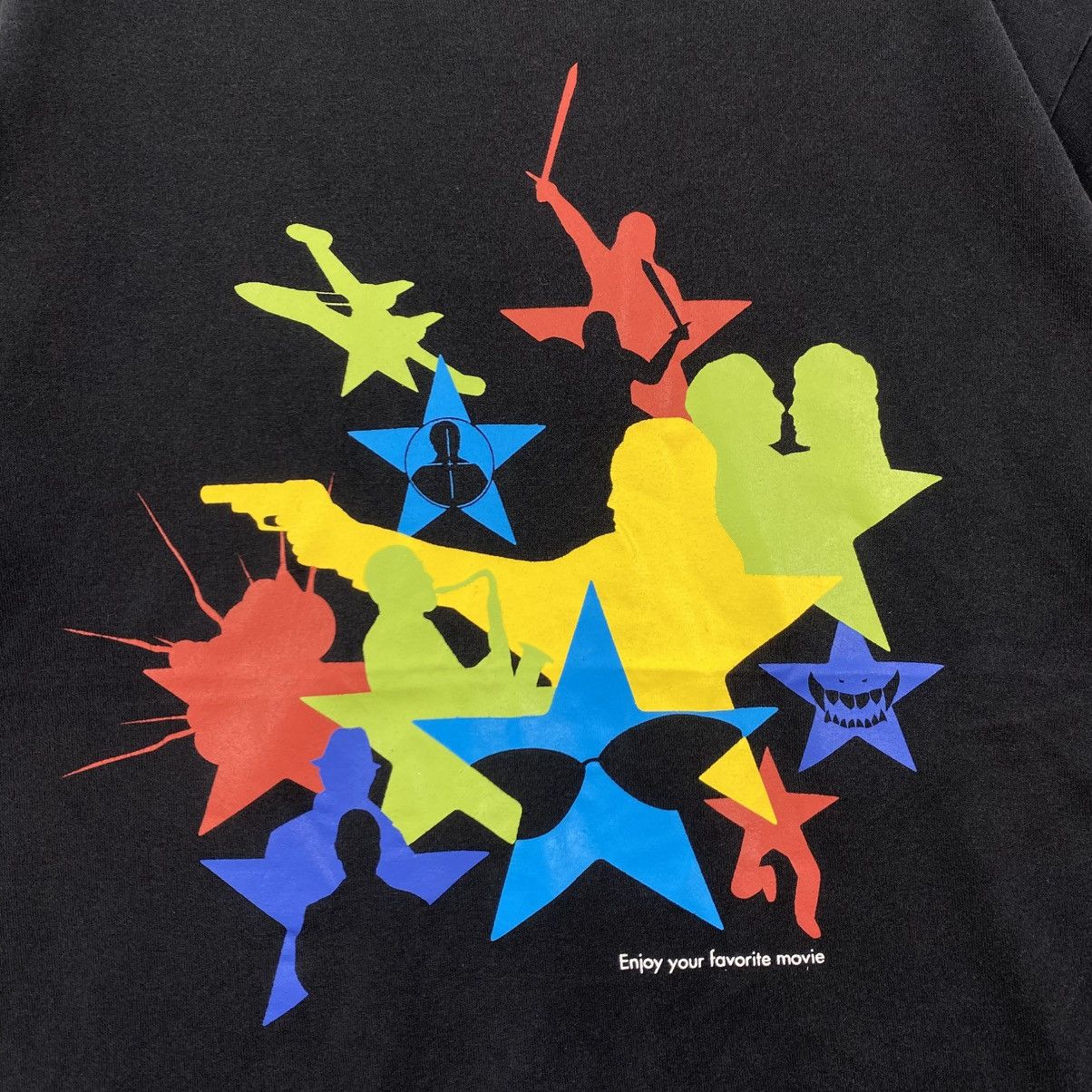Vintage Uniqlo x Star Channel Grinder-Man Archival Tee M Black Y2K Size US M / EU 48-50 / 2 - 4 Thumbnail