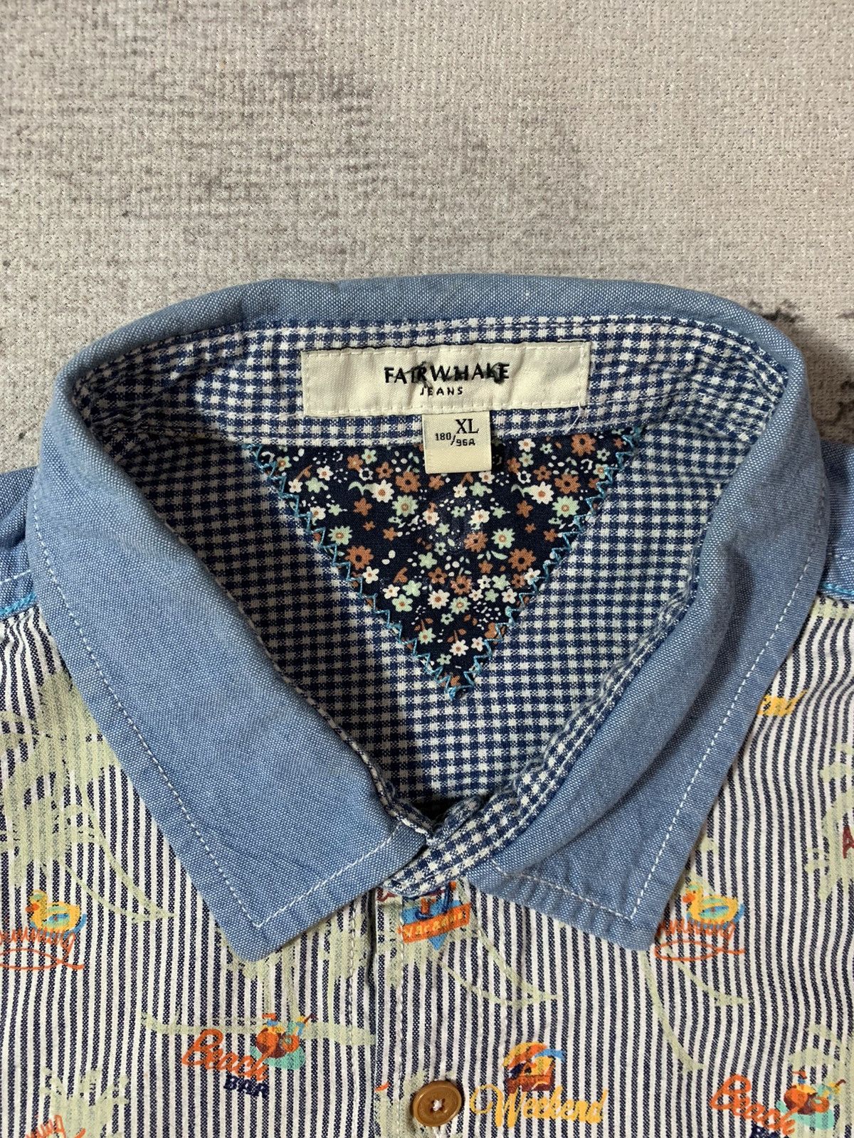 Issey Miyake × Japanese Brand × Yohji Yamamoto Japanese Undefined Western Shirt 'Issey Style Size US XL / EU 56 / 4 - 6 Thumbnail