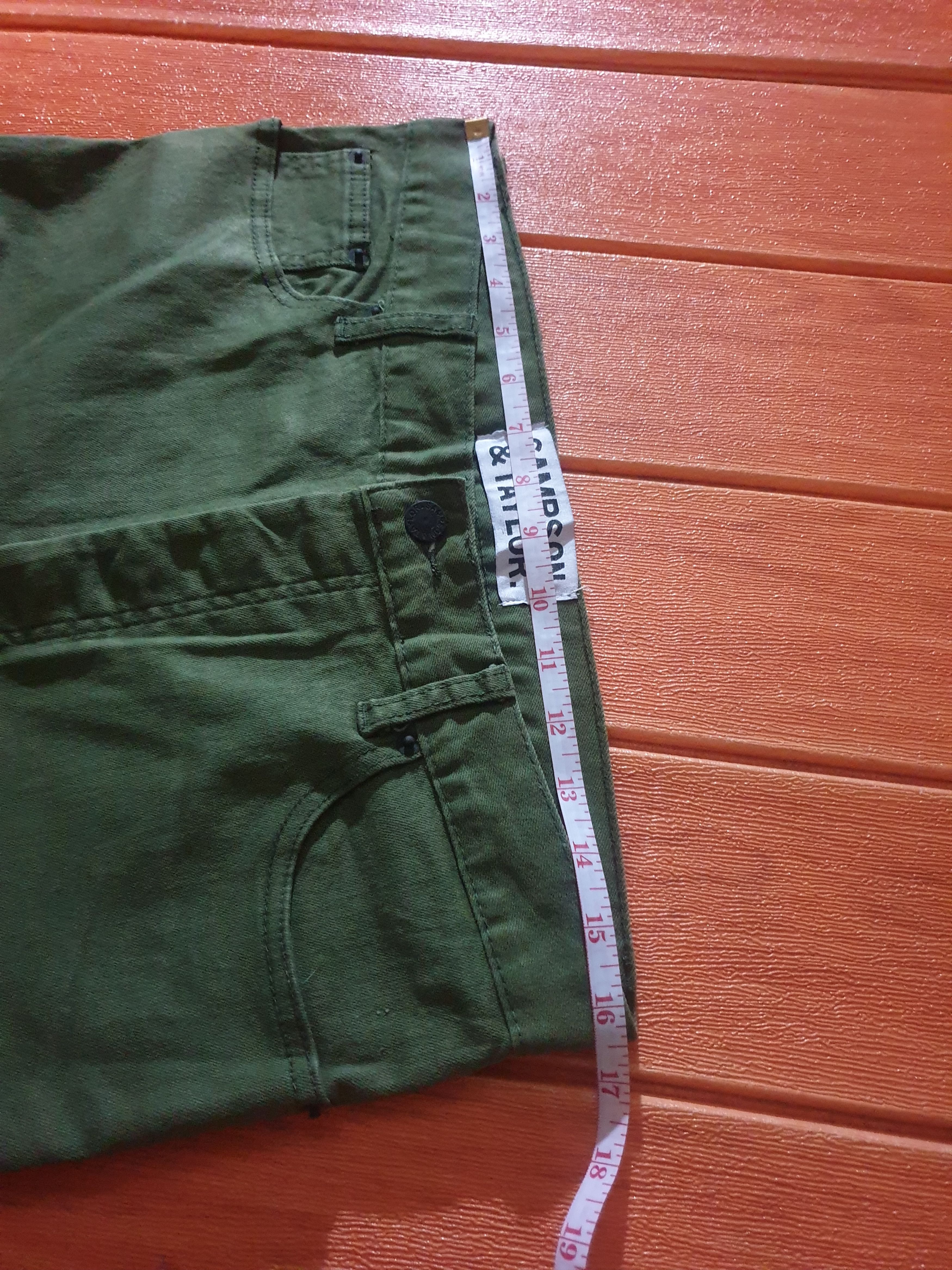 Japanese Brand Sampson & Taylor Green colour skinny pant Size US 33 - 10 Thumbnail