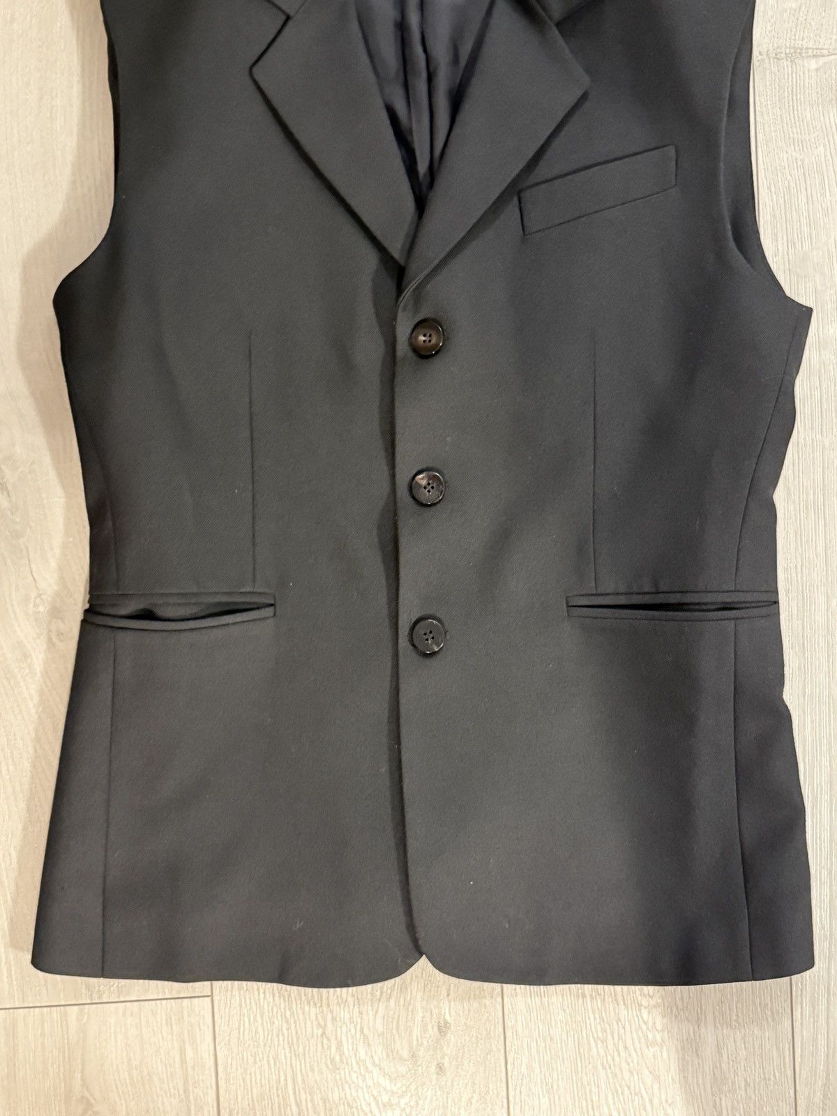 Ernest W. Baker Ernest W. Baker Sleeveless blazer Size 40S - 2 Thumbnail