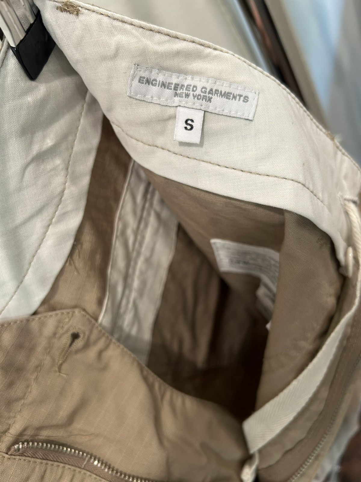 Engineered Garments SS20 Fatigue Short in Khaki Cotton Ripstop size S Size US 32 / EU 48 - 4 Thumbnail