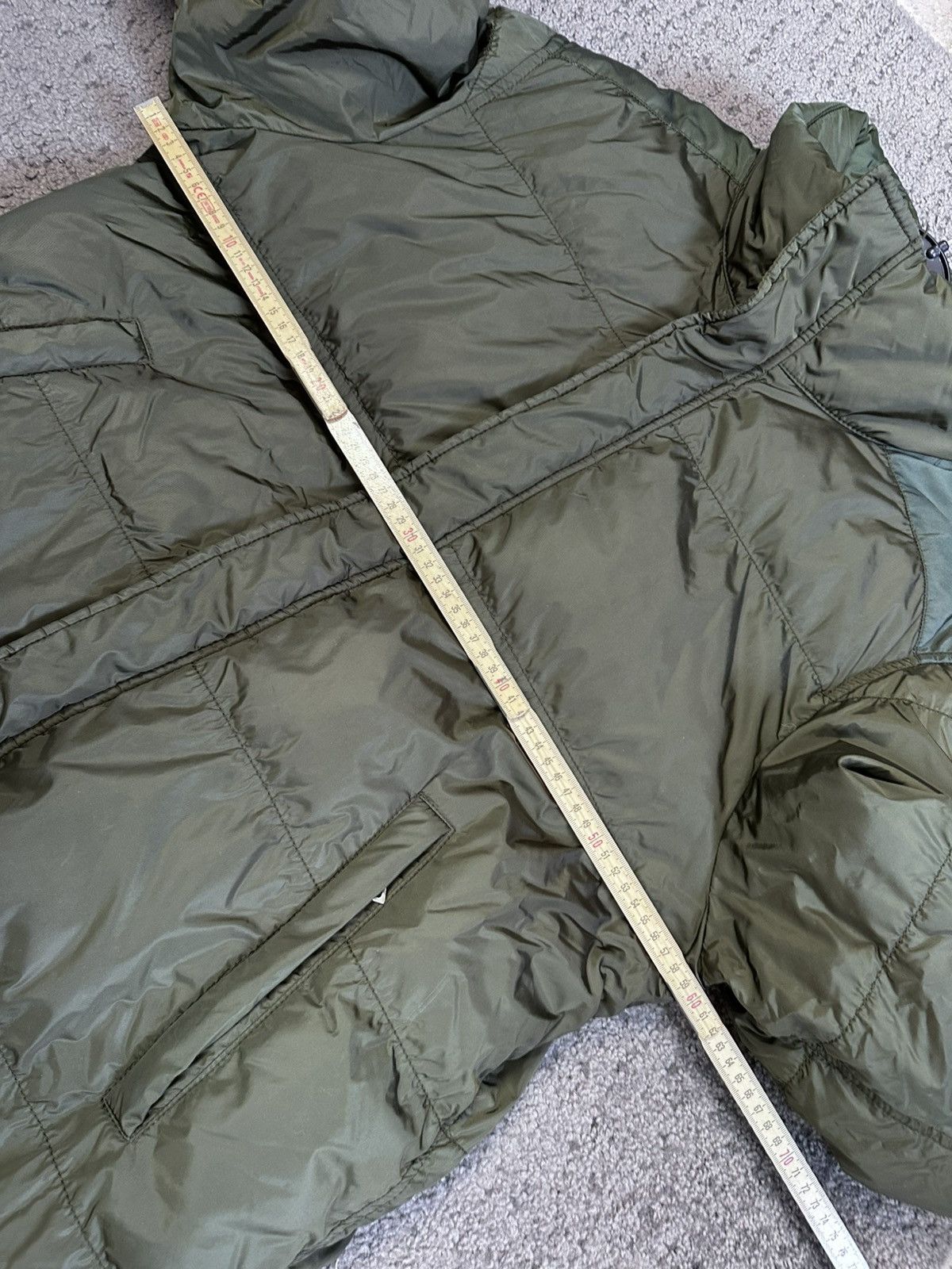 Prada Prada Sport SGA407 Down Puffer Jacket Olive Green Size 52/L Size US L / EU 52-54 / 3 - 18 Thumbnail