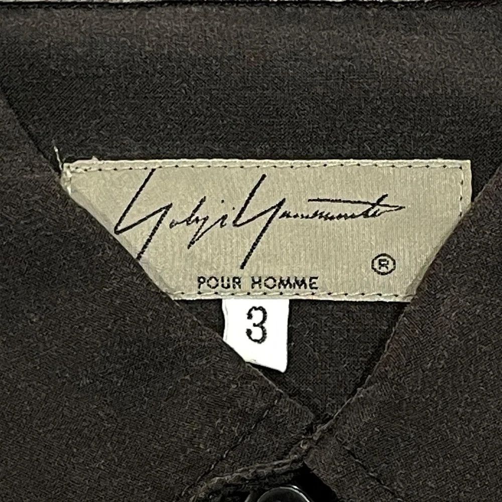 Yohji Yamamoto Yohji Yamamoto pour homme/HH-B62-295 19SS Long Shirt Size US L / EU 52-54 / 3 - 8 Thumbnail