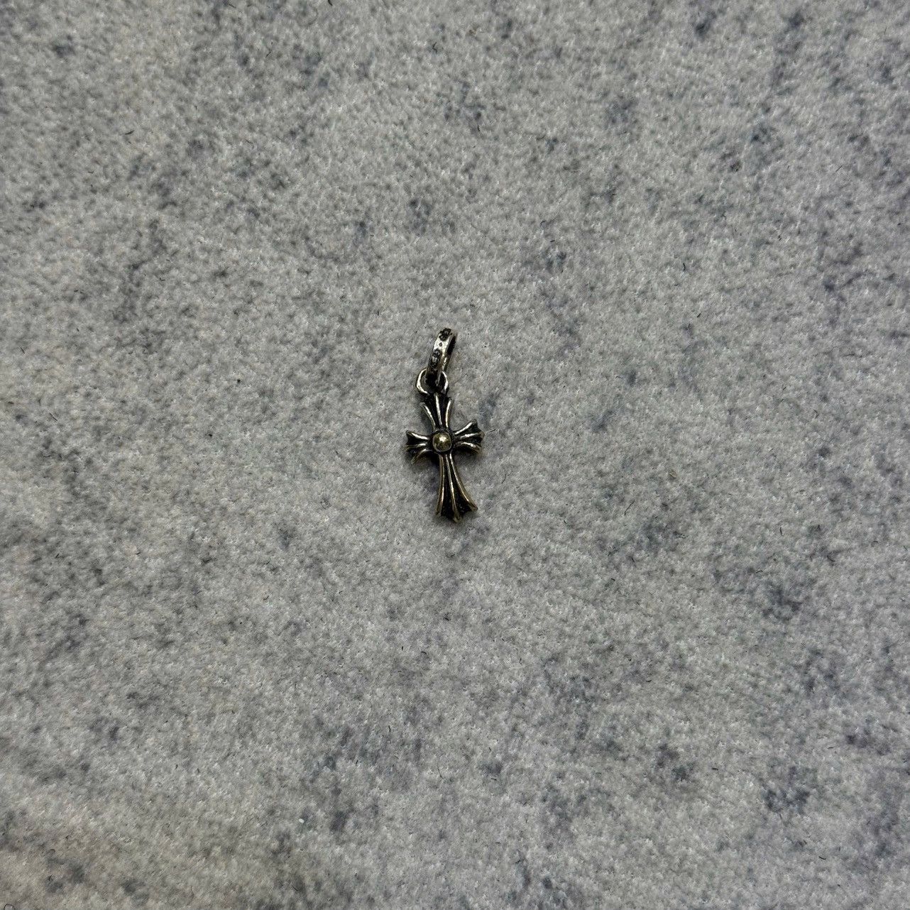 Chrome Hearts Chrome Hearts Cross baby fat sliver charm diamond Size ONE SIZE - 2 Thumbnail