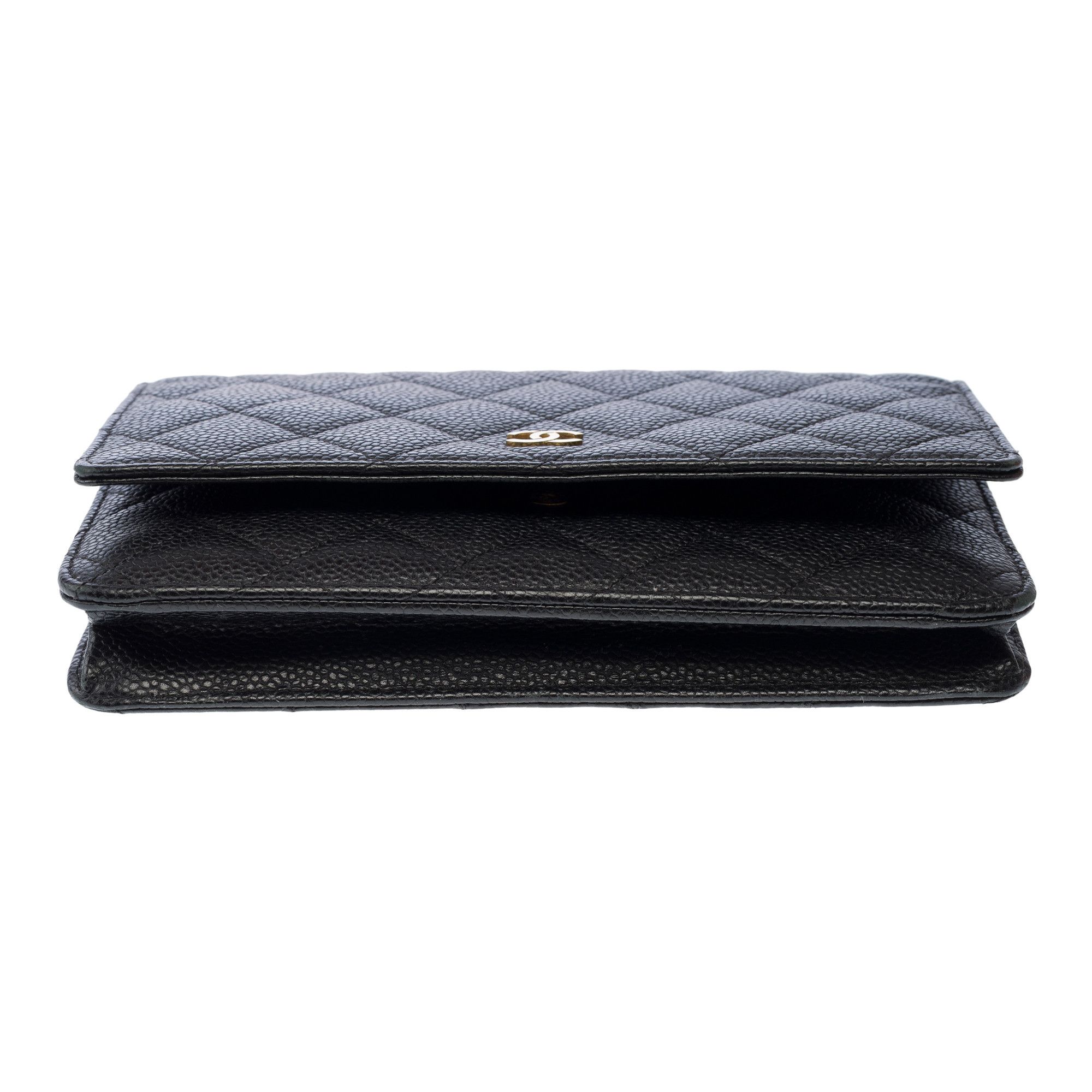 Chanel Chanel Wallet on Chain in Black Leather Size ONE SIZE - 11 Thumbnail