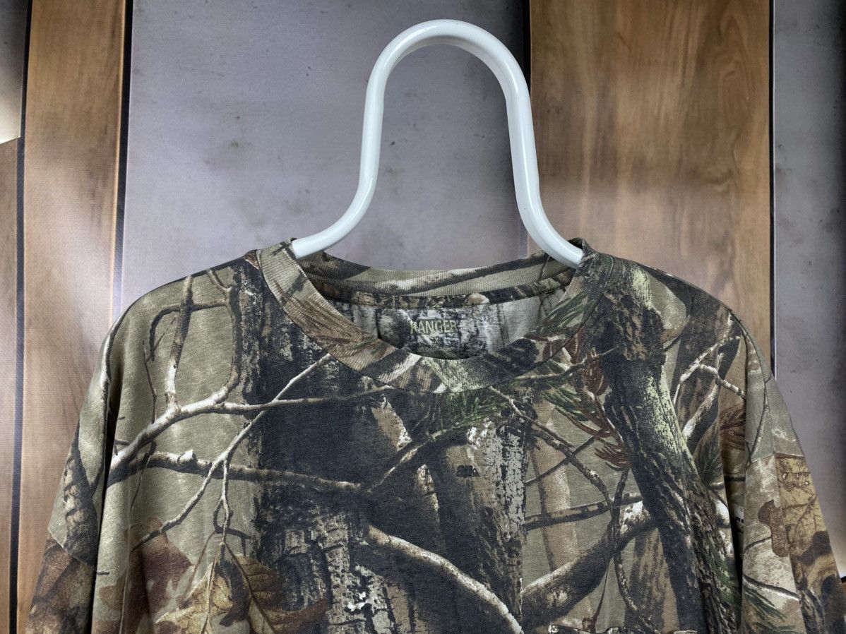 Realtree 🌳Vintage T-Shirt Realtree Overprint Monogram Tree Tee🌳 Size US XXL / EU 58 / 5 - 4 Thumbnail
