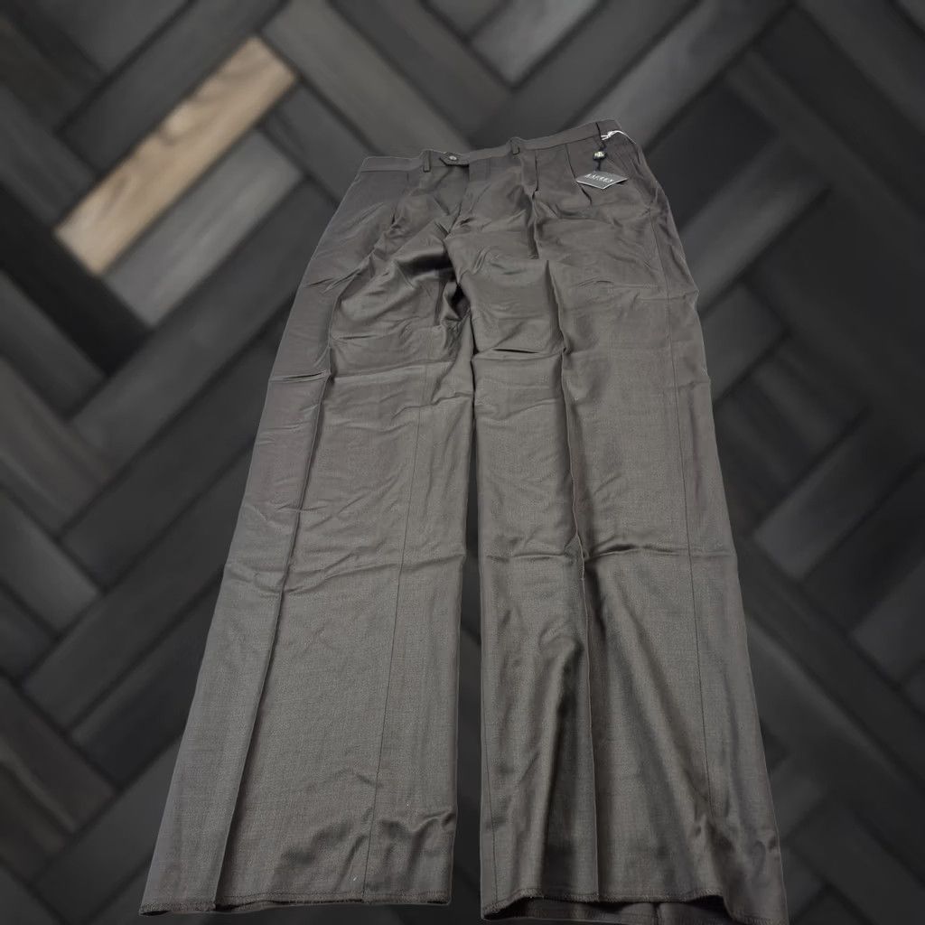 Ralph Lauren Lauren Ralph Lauren Pants Mens 40x36 Olive Wool Cashmere Pleated Unhemmed Dress Pants Medium Green 40W 30L Vintage N/A Size US 40 / EU 56 - 1 Thumbnail