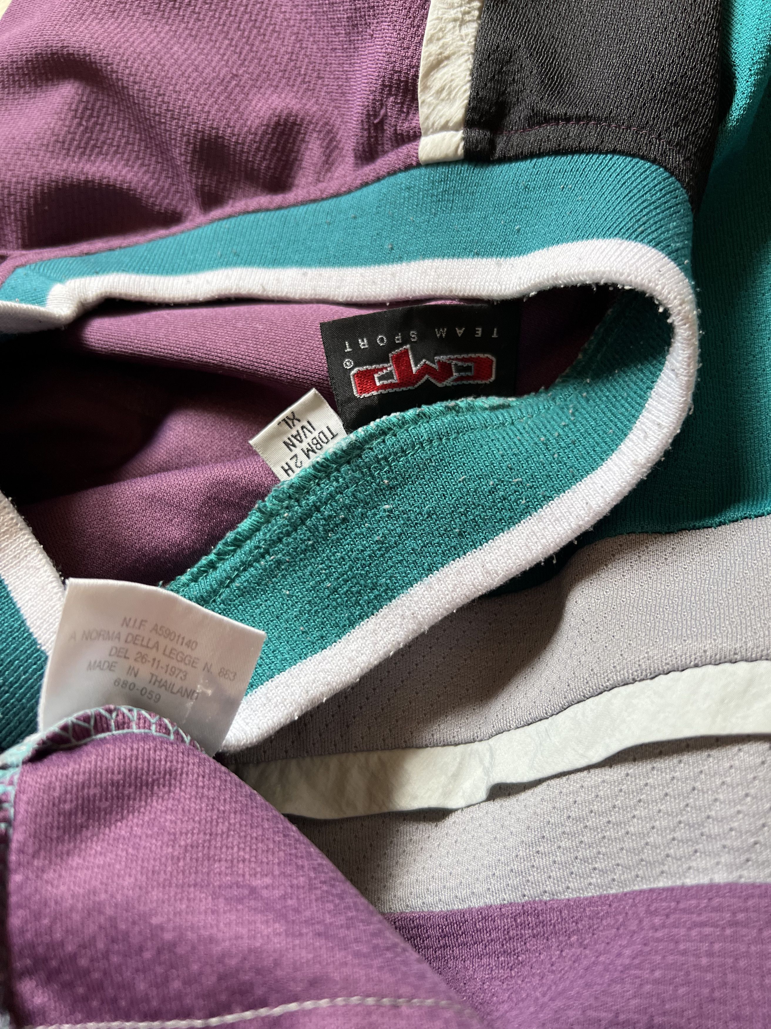 NHL Anaheim 1990's Hockey Mighty Ducks #26 CMP NFL Jersey Size US XL / EU 56 / 4 - 4 Thumbnail
