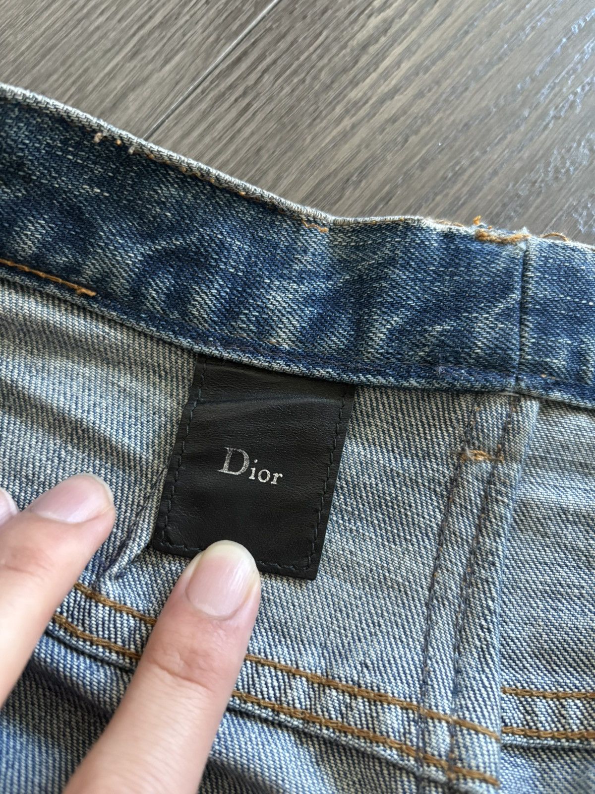Hedi Slimane *Sold* Dior Homme By Hedi Slimane SS03 Clawmark Denim Size US 31 - 7 Thumbnail