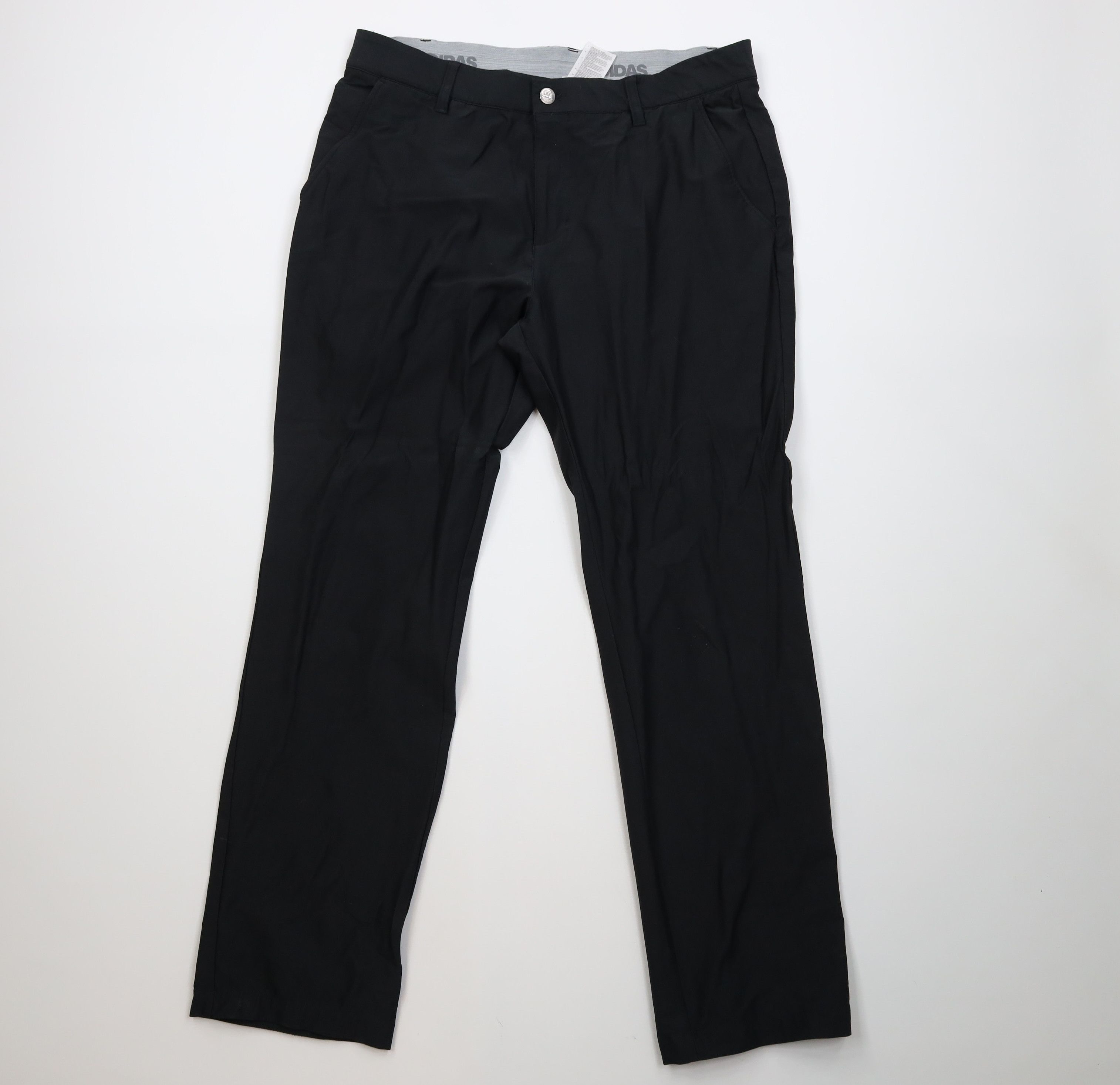 Adidas Y2K Adidas Golf Knit Stretch Golfing Chino Pants Black Size US 34 / EU 50 - 1 Thumbnail