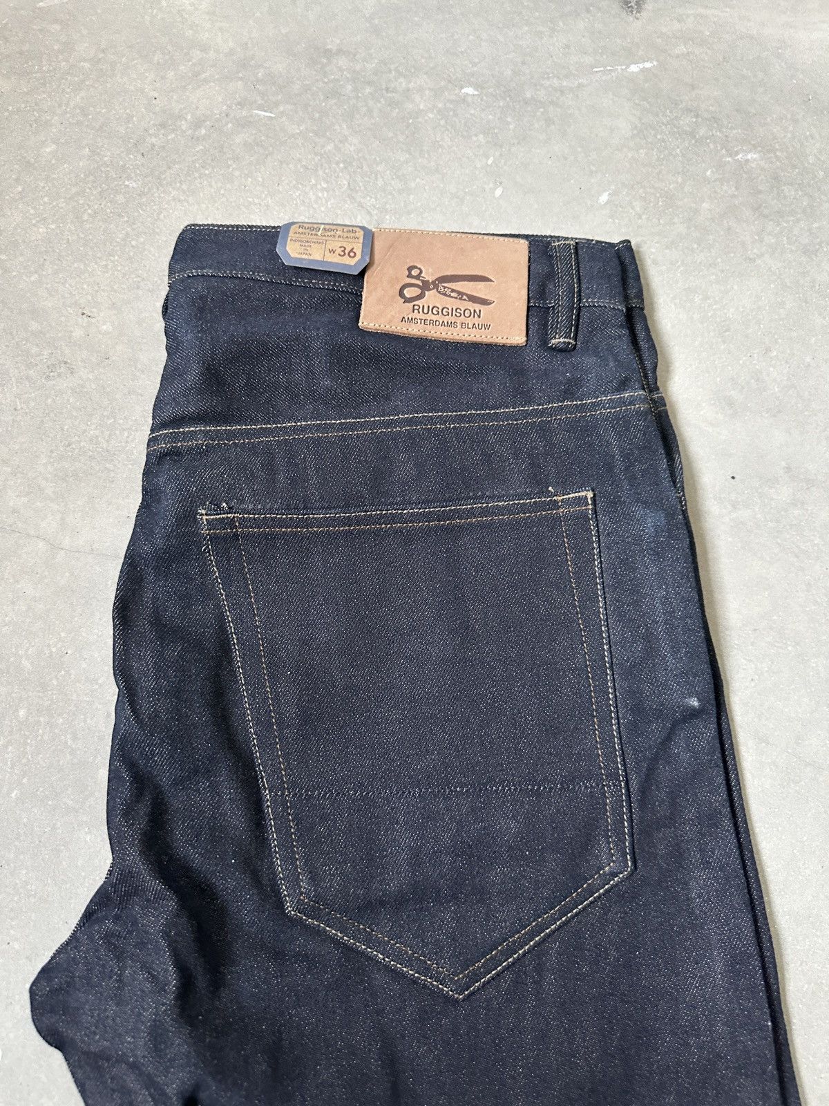Other RED RUGGISON AMSTERDAM BLAUW MADE IN JAPAN SPIRAL DENIM Size US 36 / EU 52 - 3 Thumbnail