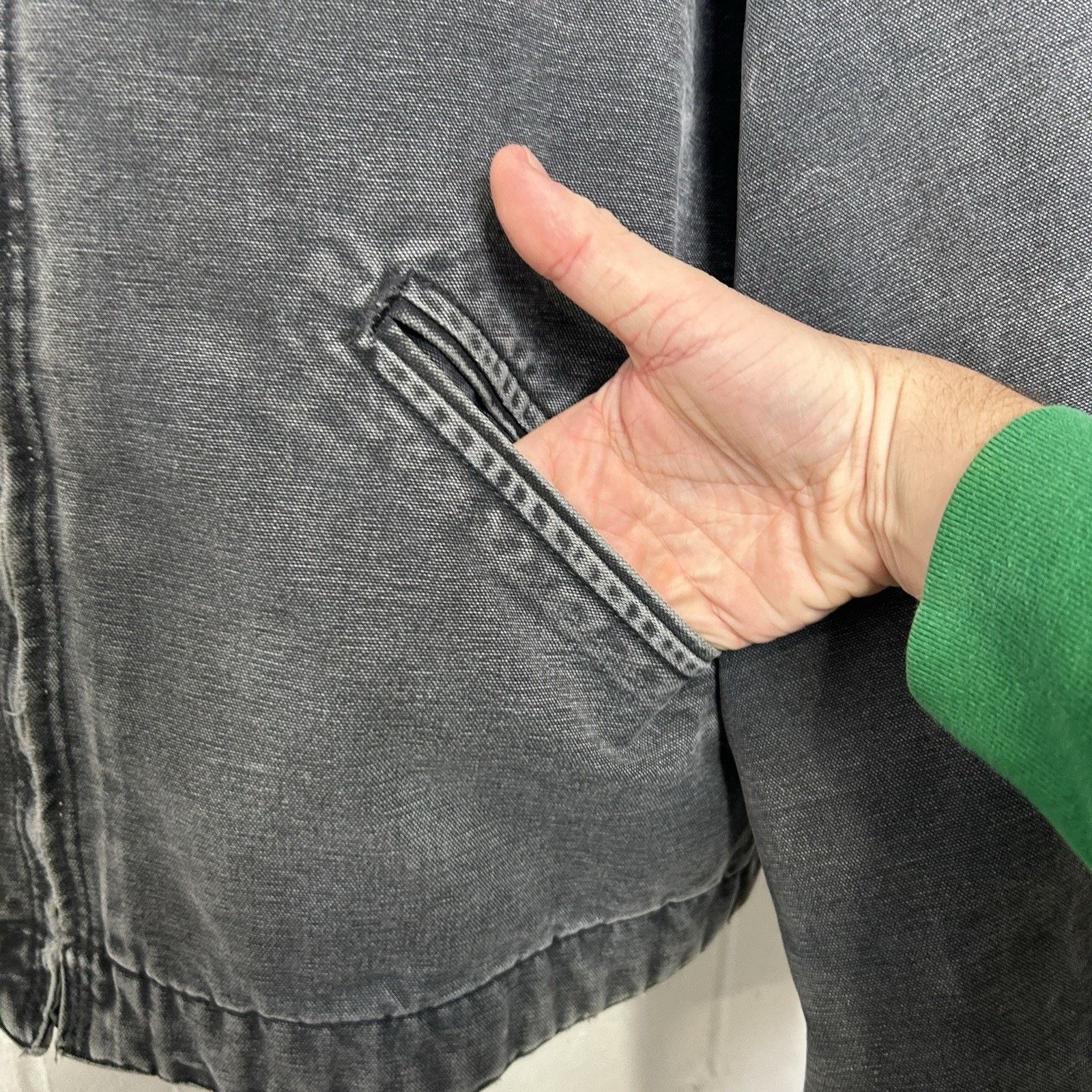 Carhartt Vintage Carhartt Blanket-Lined Detroit Jacket “Petrol” J97 Size US XXL / EU 58 / 5 - 7 Thumbnail