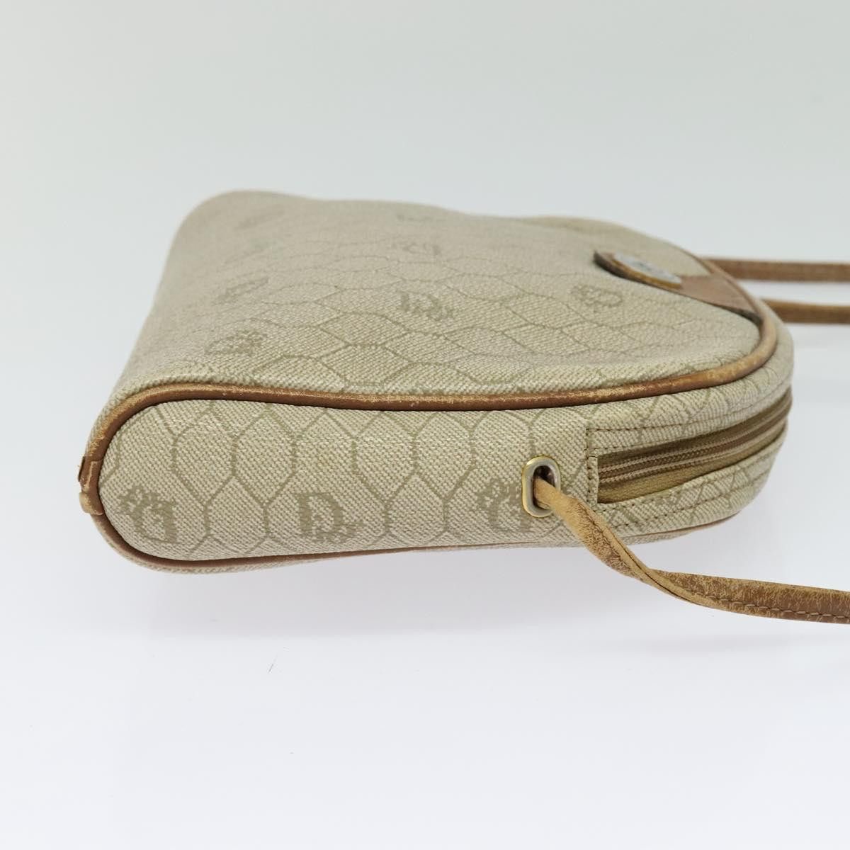 Dior DIOR Honeycomb Canvas Shoulder Bag Pvc Beige Size ONE SIZE - 5 Thumbnail