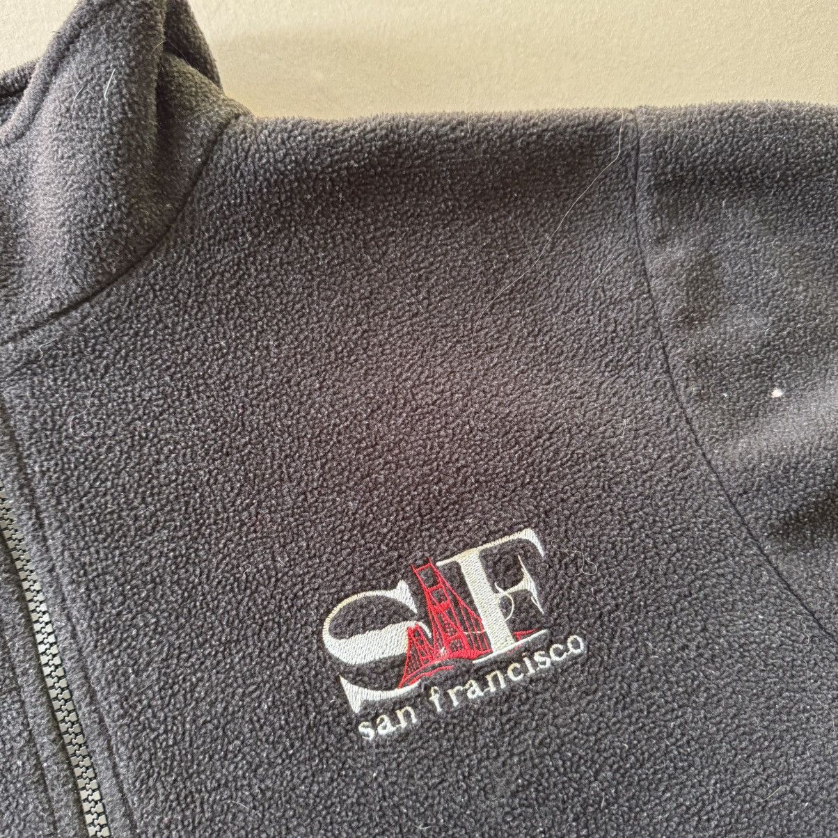 Other Vintage San Francisco Fleece Zip Up Jacket Size US M / EU 48-50 / 2 - 4 Thumbnail