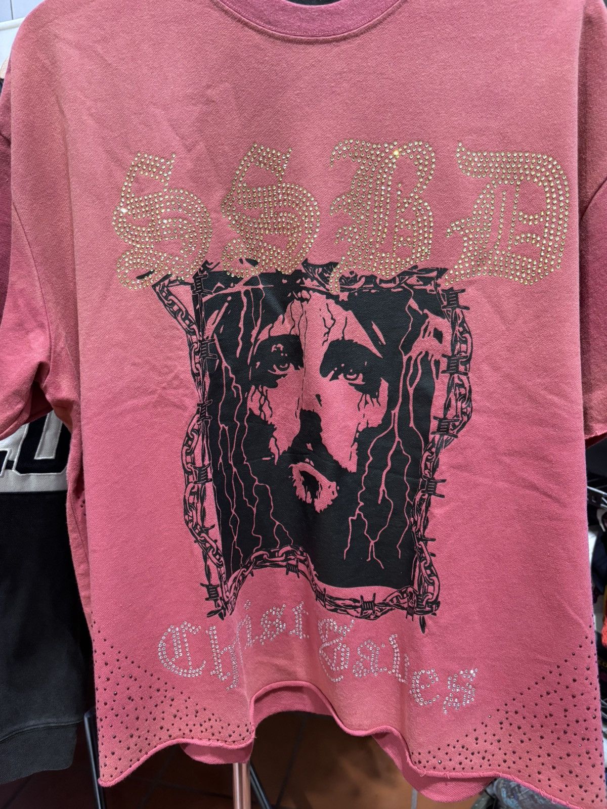 Designer SSBD CHRIST SAVES RED TEE Size US L / EU 52-54 / 3 - 2 Thumbnail