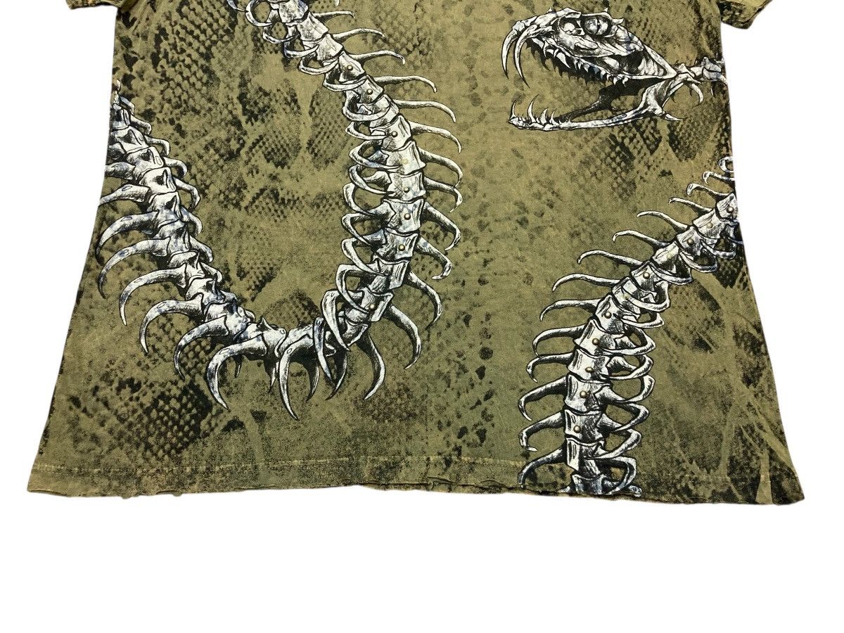 Affliction Affliction Skeletal Snake T-Shirt Size US XL / EU 56 / 4 - 6 Thumbnail
