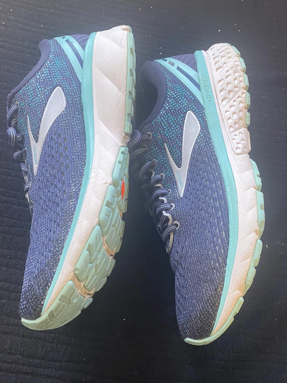 Brooks Brooks Ghost 11 Womens Size 10B Shoe Running Blue No Insoles Size US 10 / IT 40 - 4 Thumbnail