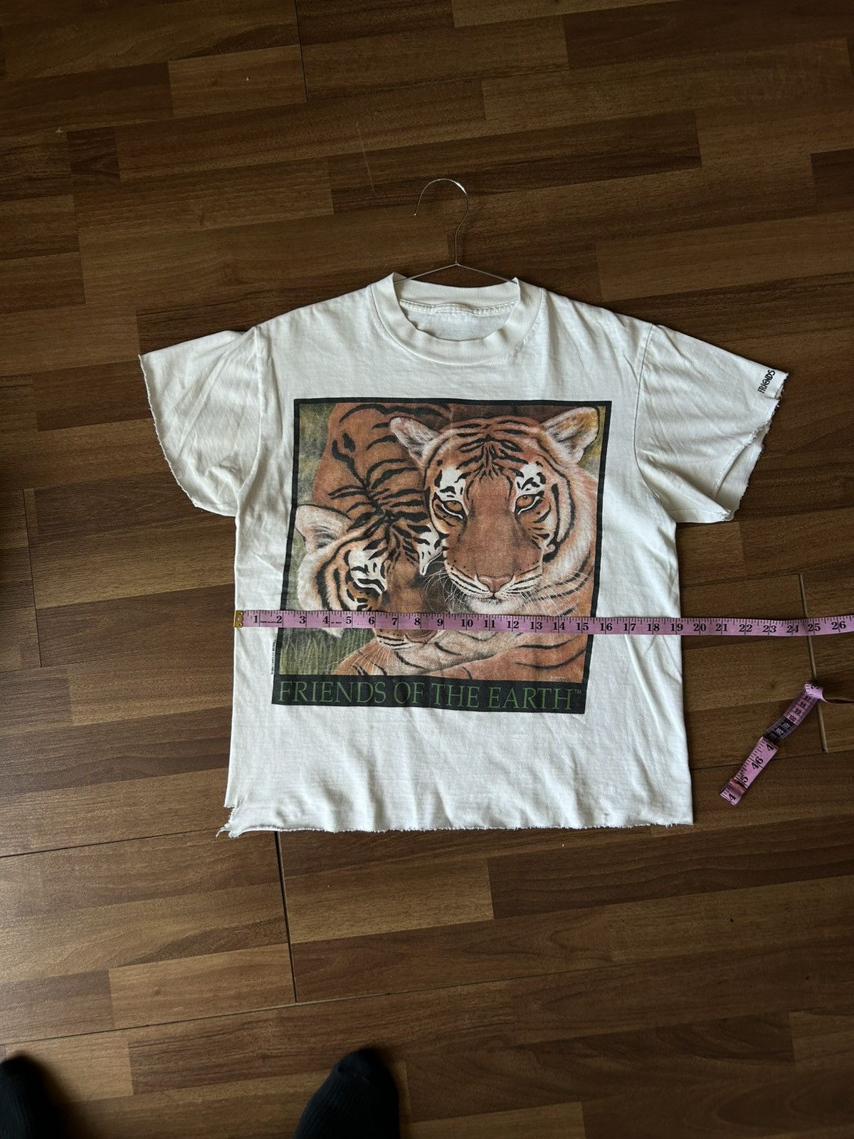 Vintage Thrashed Vintage Nature Tiger Shirt Size US L / EU 52-54 / 3 - 7 Thumbnail