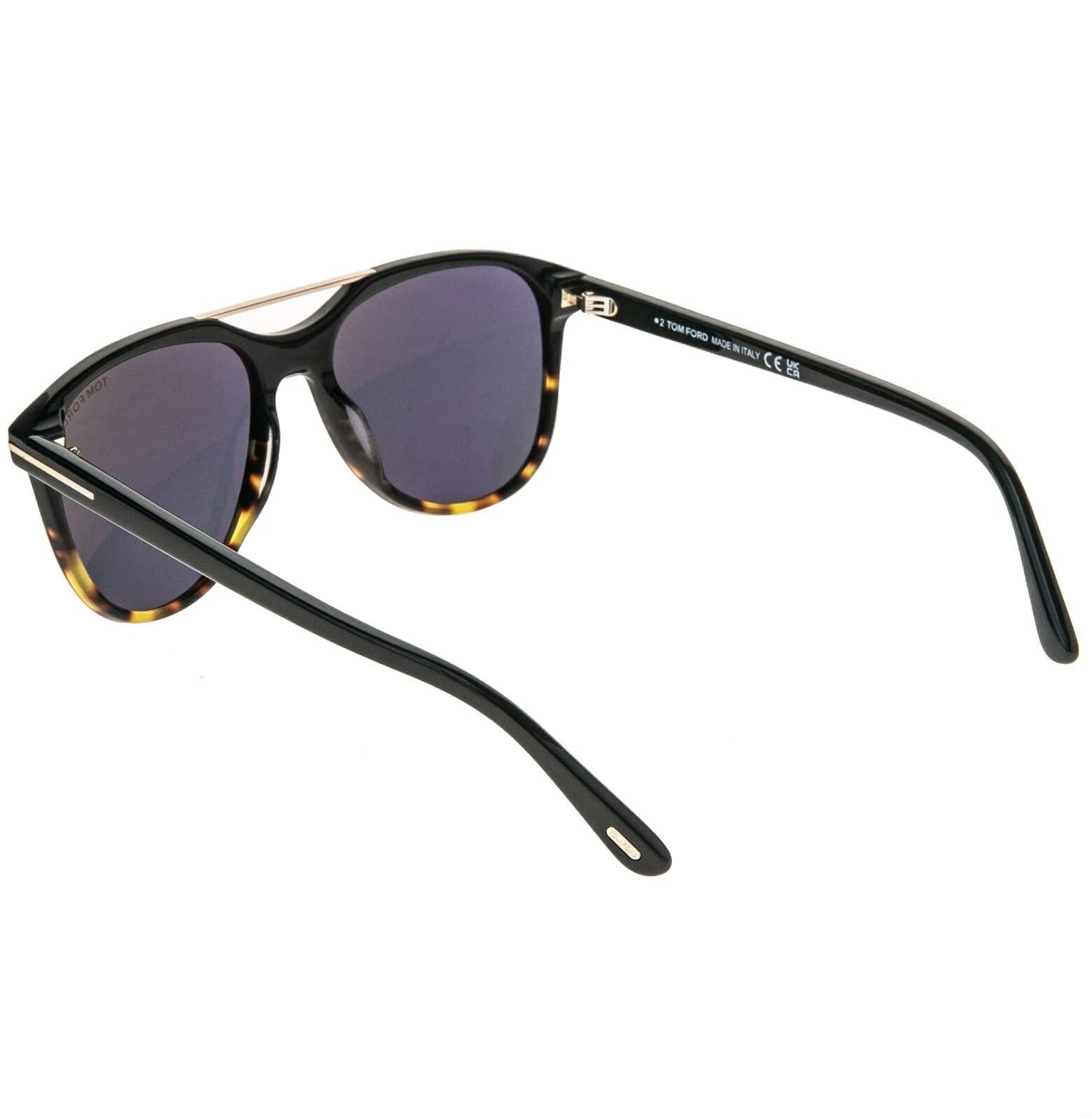 Tom Ford TOM FORD DAMIAN 02 TF1098 05A Black Aviator Sunglass 1098 Size ONE SIZE - 3 Thumbnail