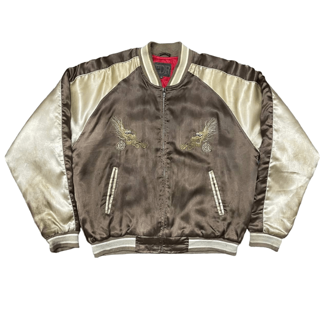 Japanese Brand Vintage Dragon Sukajan Souvenir Bomber Jacket Embroidery Size US L / EU 52-54 / 3 - 5 Thumbnail