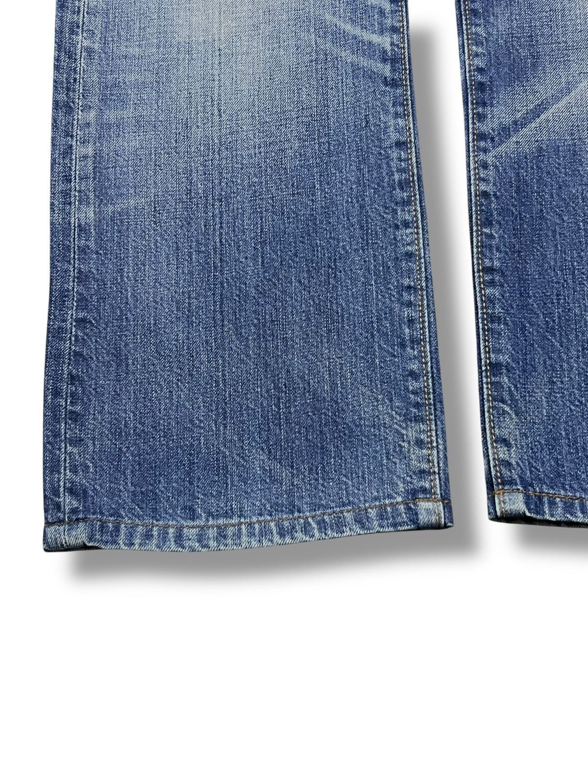 Levi's Vintage Levi’s 502 - Faded Whisker Wash, Distressed Denim Size US 32 / EU 48 - 6 Thumbnail