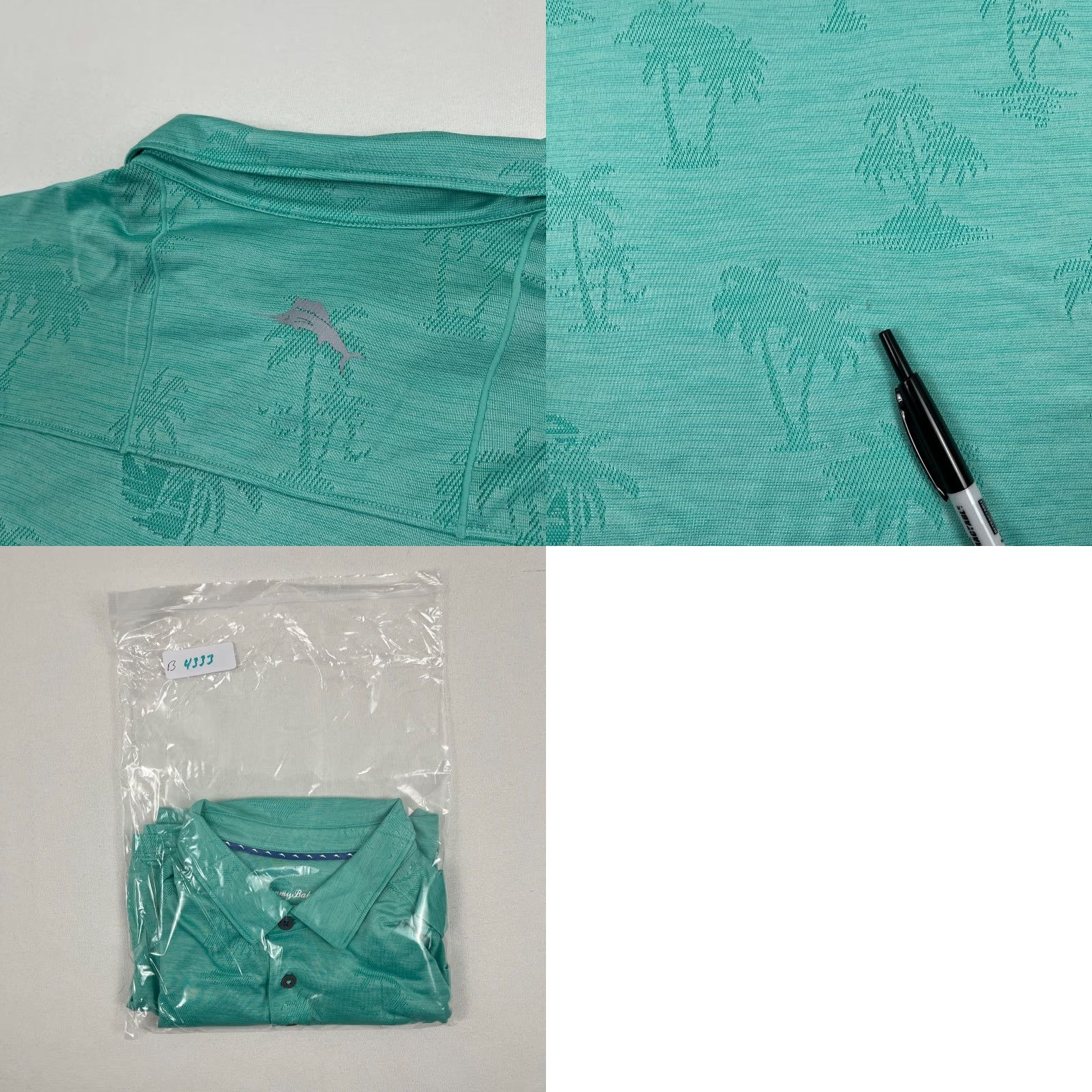 Tommy Bahama Tommy Bahama Mens XL Green Islandzone Polo Shirt Floral Hawaiian Tropical Resort Polo Shirts Island Zone Beach Resort Floral Mens XL Green Size US XL / EU 56 / 4 - 8 Thumbnail