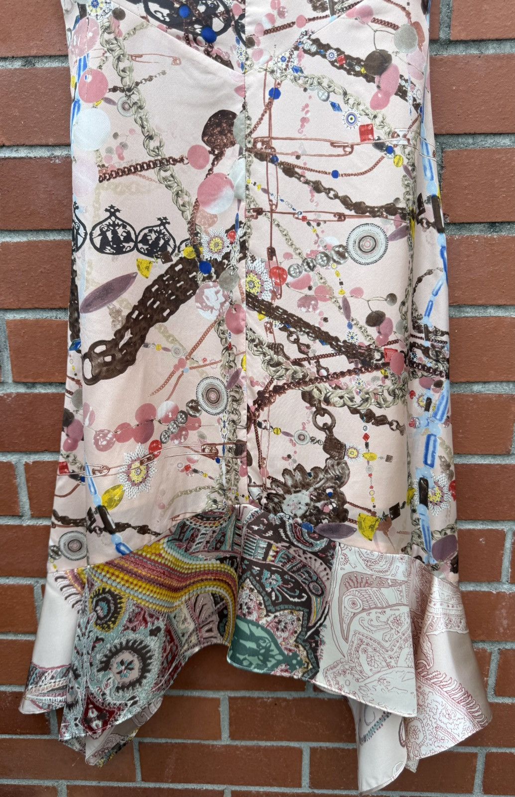 Christian Lacroix Vintage 90's Christian Lacroix Bazar Archival 100% Silk Size S / US 4 / IT 40 - 10 Thumbnail