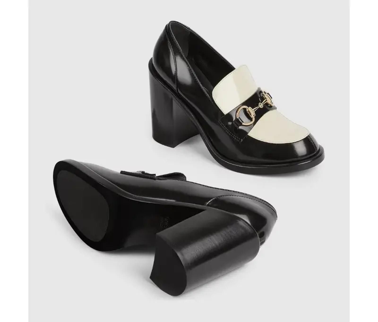 Gucci Gucci Horsebit Heeled Loafers Size US 5 / IT 35 - 3 Thumbnail
