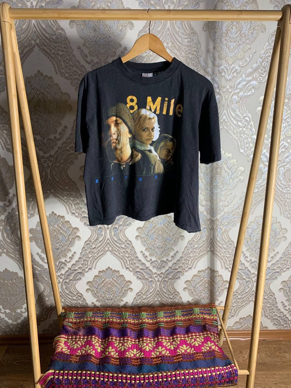 Eminem × Vintage VERY RARE EMINEM 8 MILE BIG LOGO T-SHIRT Y2K 90s RAP HIP HO Size US S / EU 44-46 / 1 - 1 Thumbnail